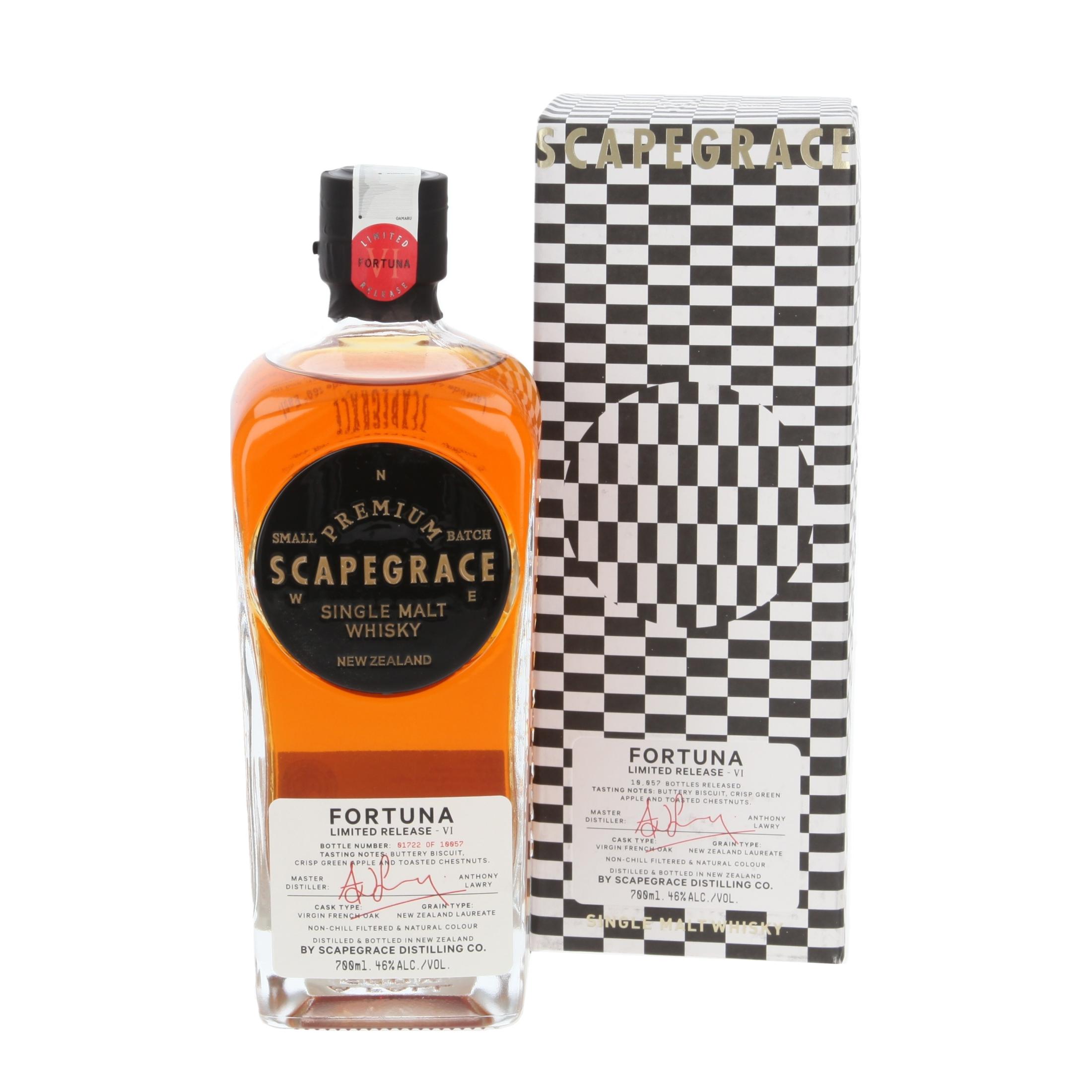 Виски Scapegrace Fortuna VI 700 ml