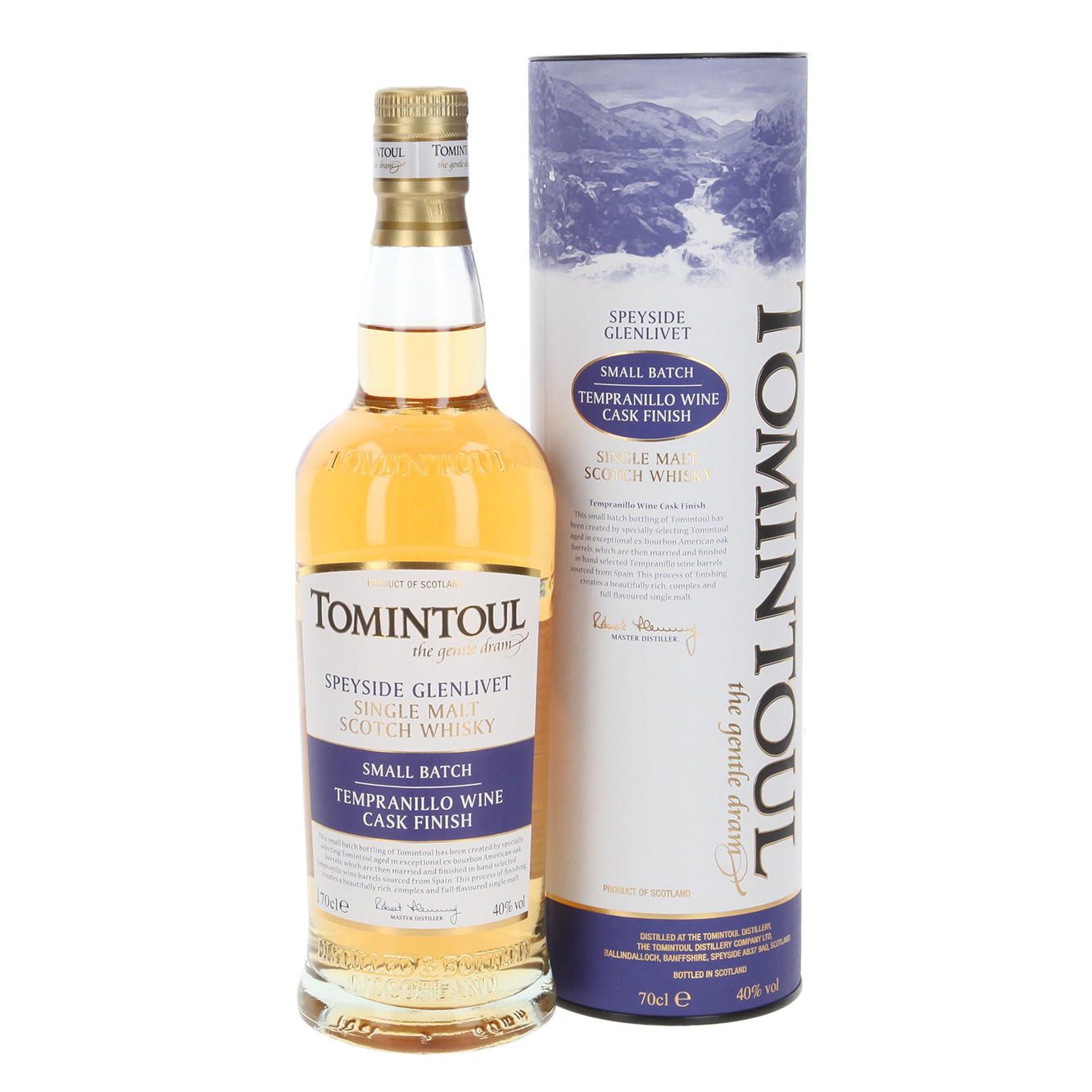 Виски Tomintoul Tempranillo Cask Finish 700 ml