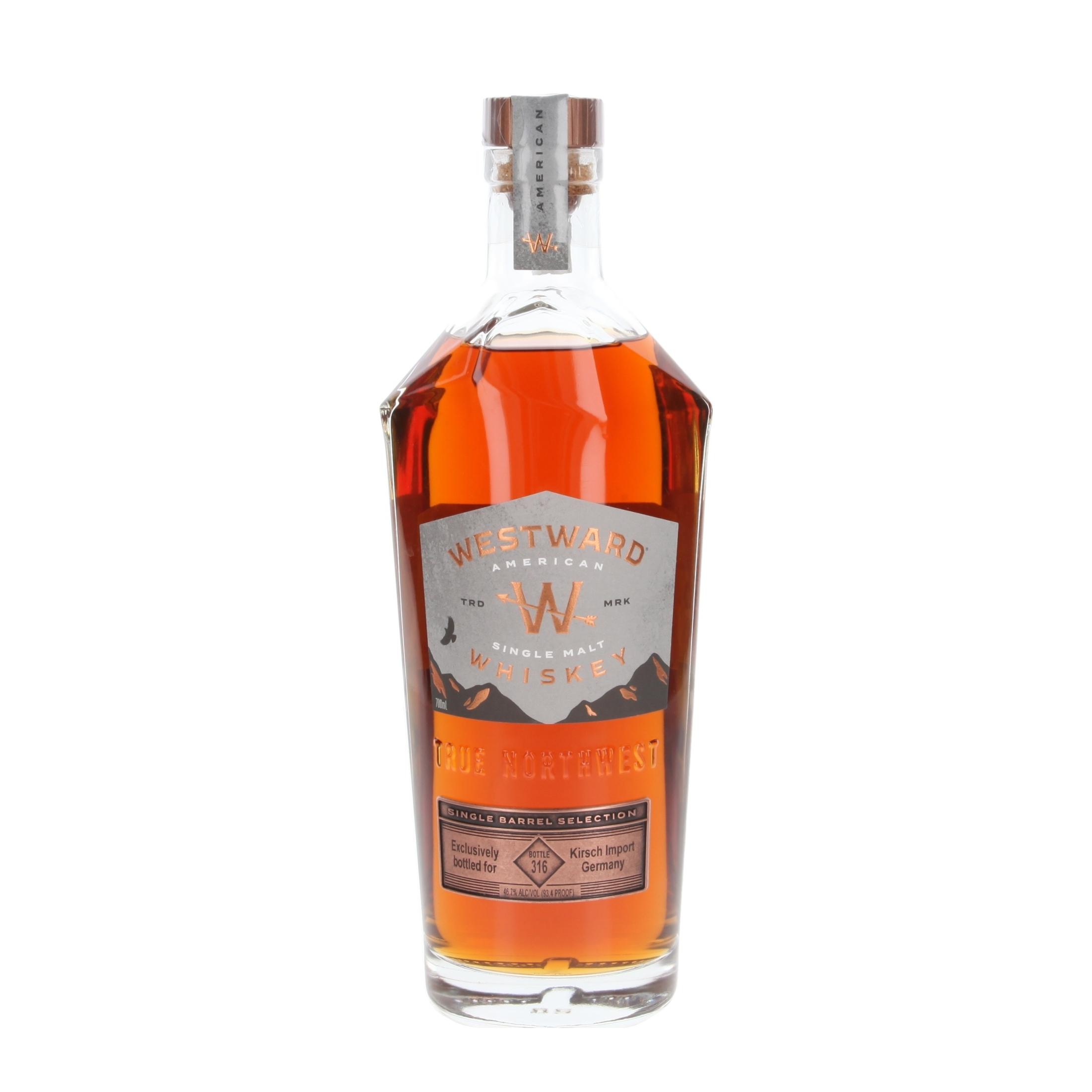 Виски Westward Single Barrel #597 6 Лет 2016/ 700 ml
