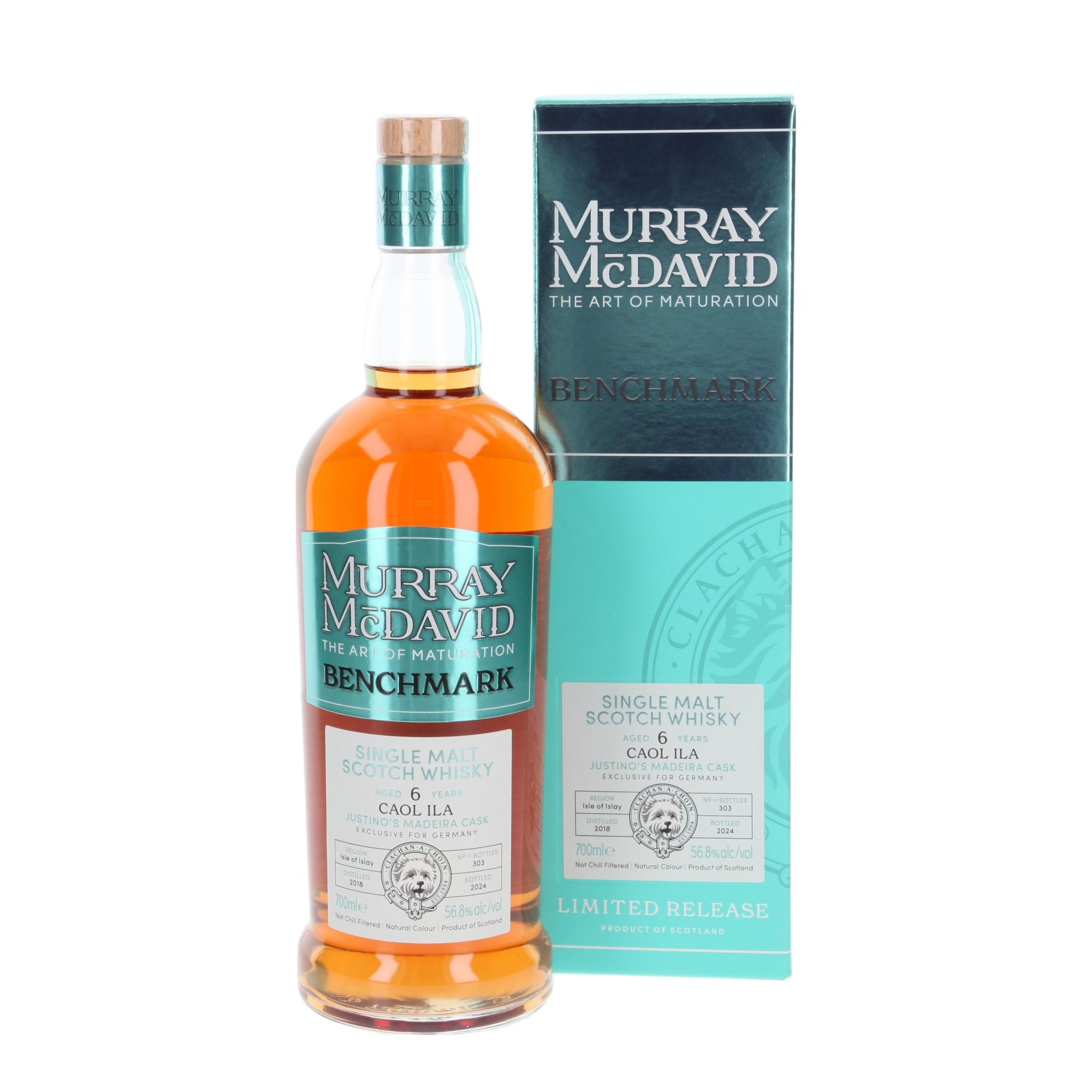 Виски Caol Ila Justino's Madeira Cask 6 Лет 2018/2024 700 ml