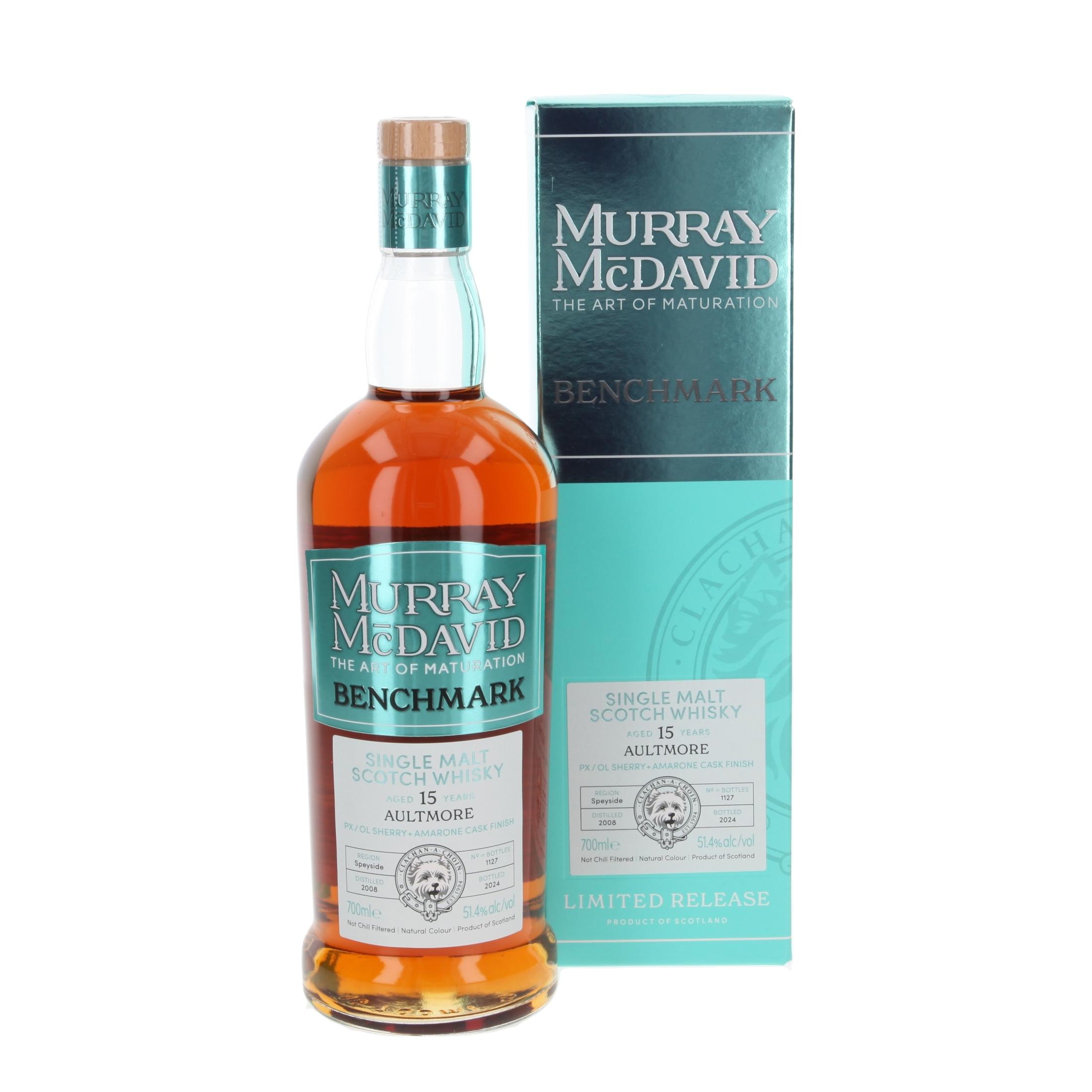 Виски Aultmore PX/Oloroso + Amarone Cask Benchmark 15 Лет 2008/2024 700 ml
