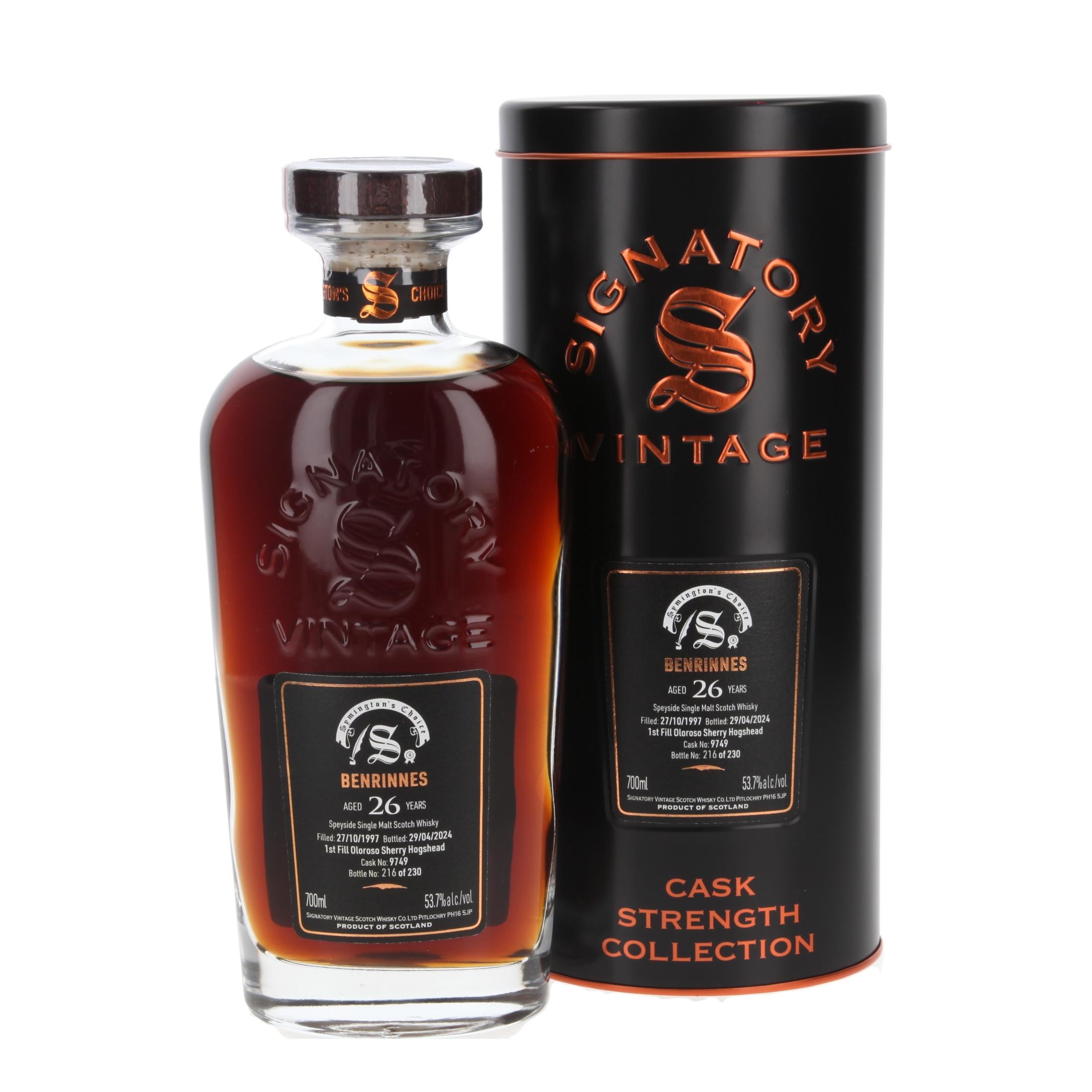 Виски Benrinnes Symington's Choice 26 Лет 1997/2024 700 ml