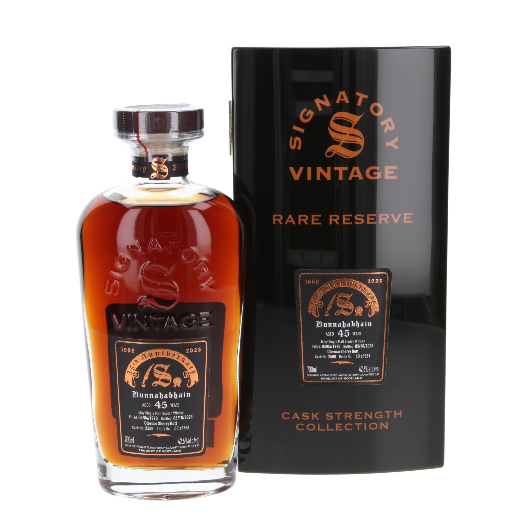 Виски Bunnahabhain 35th Anniversary 45 Лет 1978/2023 700 ml