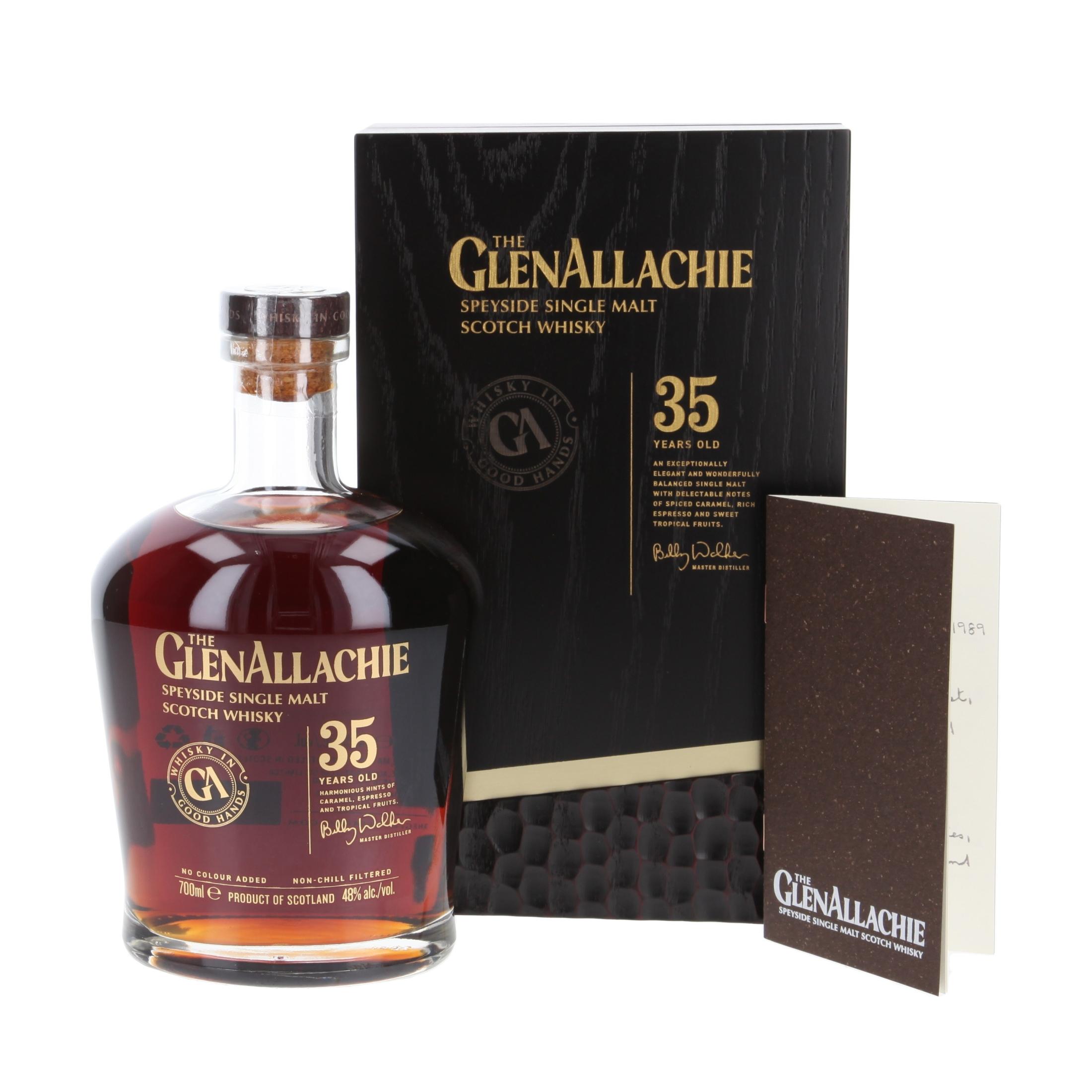 Виски Glenallachie 35 Лет 1989/ 700 ml
