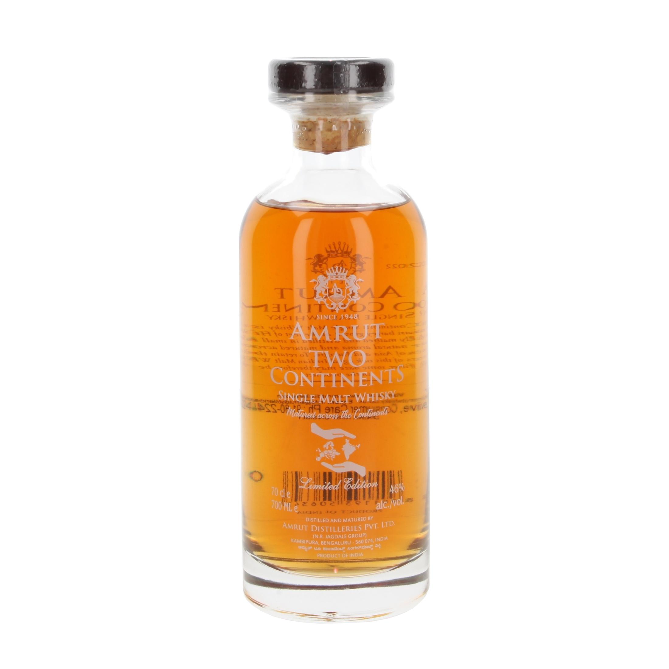Виски Amrut Two Continents 4th Edition 700 ml