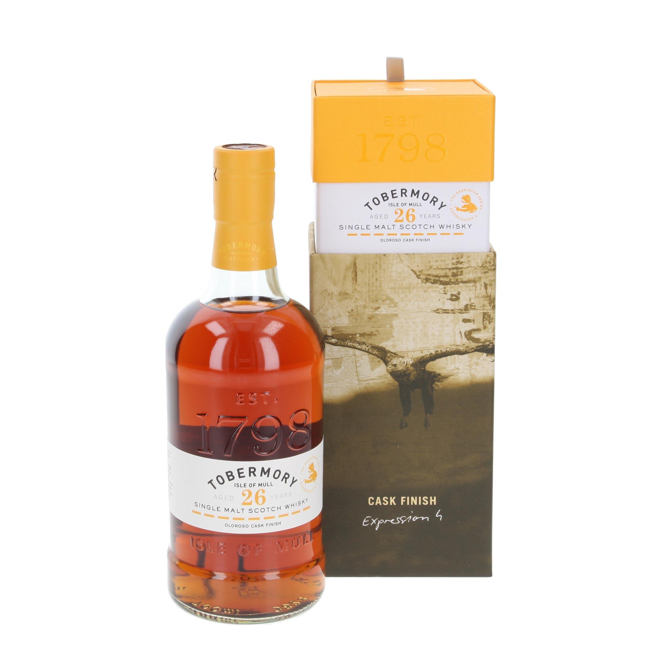 Виски Tobermory Oloroso Cask Finish Hebridean Series #4 26 Лет 2024 700 ml