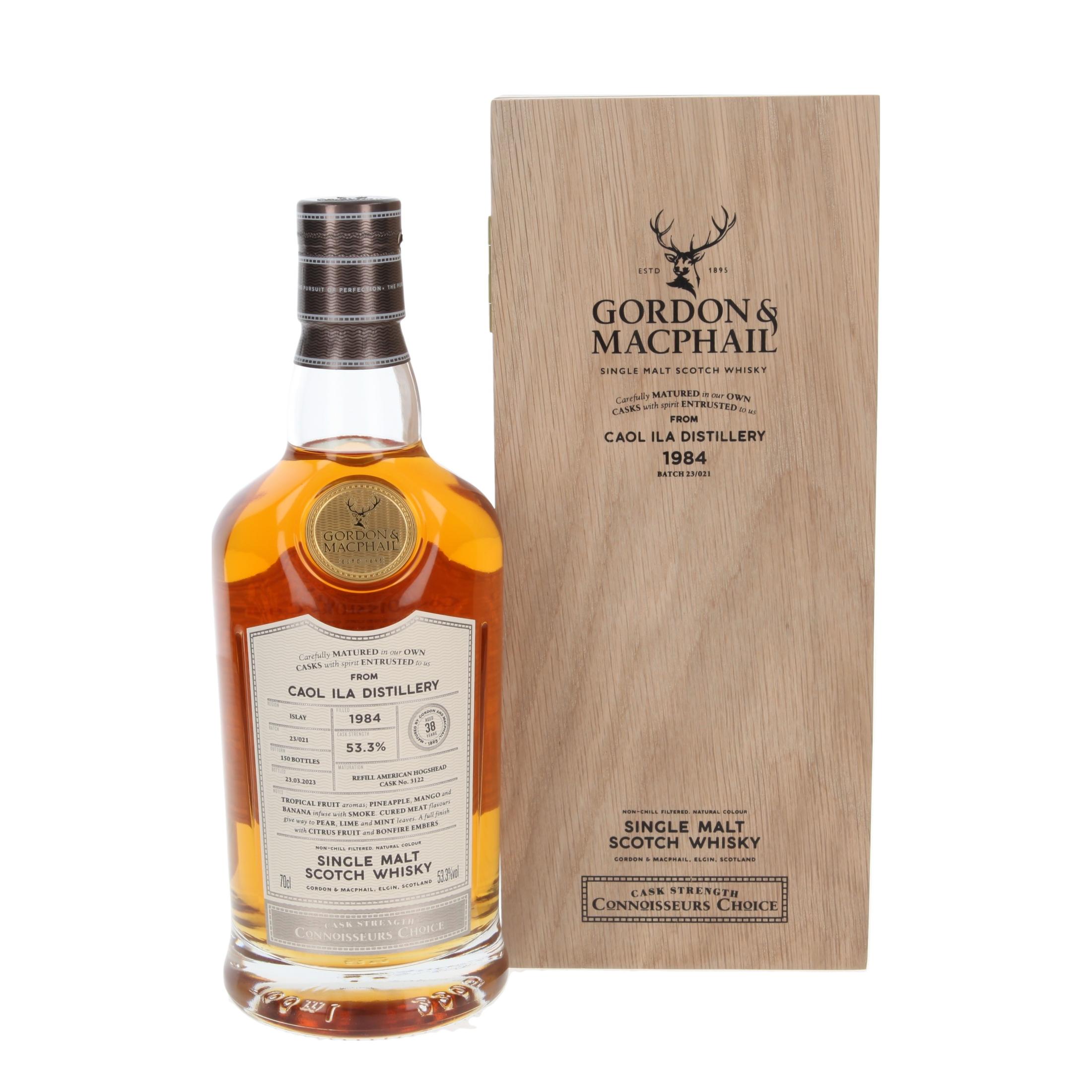 Виски Caol Ila Conn. Choice - Cask Strength 38 Лет 1984/2023 700 ml