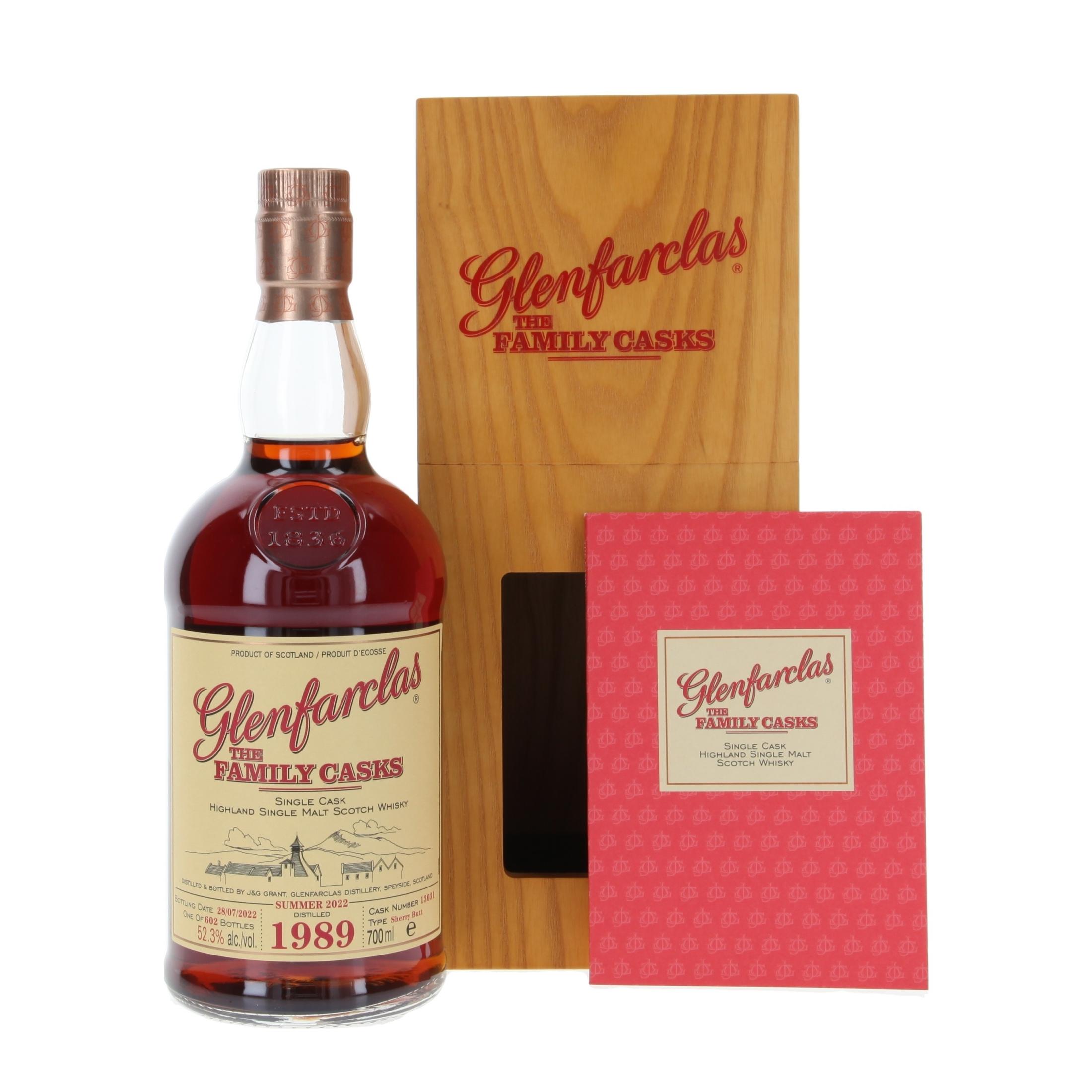 Виски Glenfarclas Family Casks S22 1989/2022 700 ml