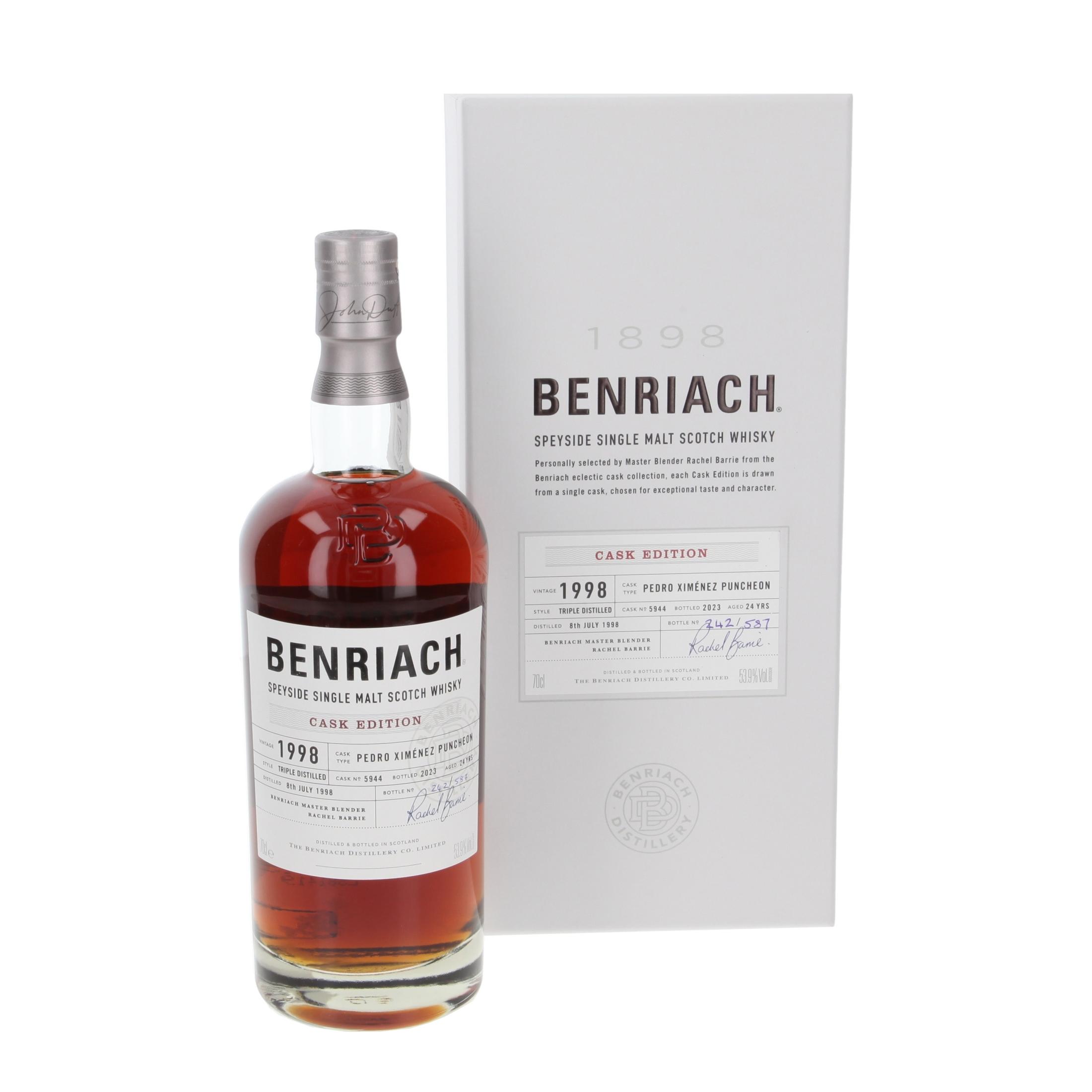 Виски Benriach Cask Edition Pedro Ximénez 24 Лет 1998/2023 700 ml
