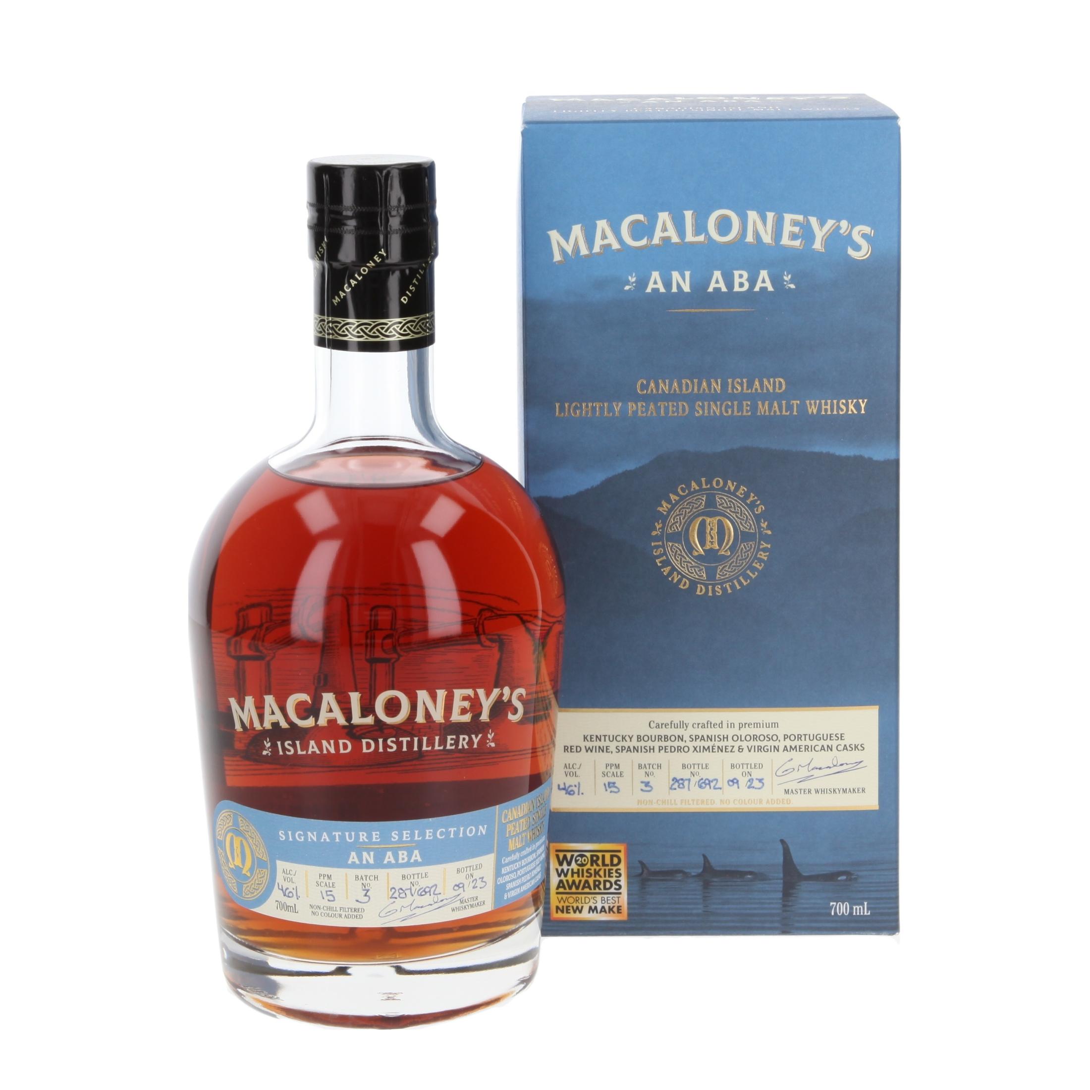 Виски Macaloney's An Aba - Peated 2023 700 ml