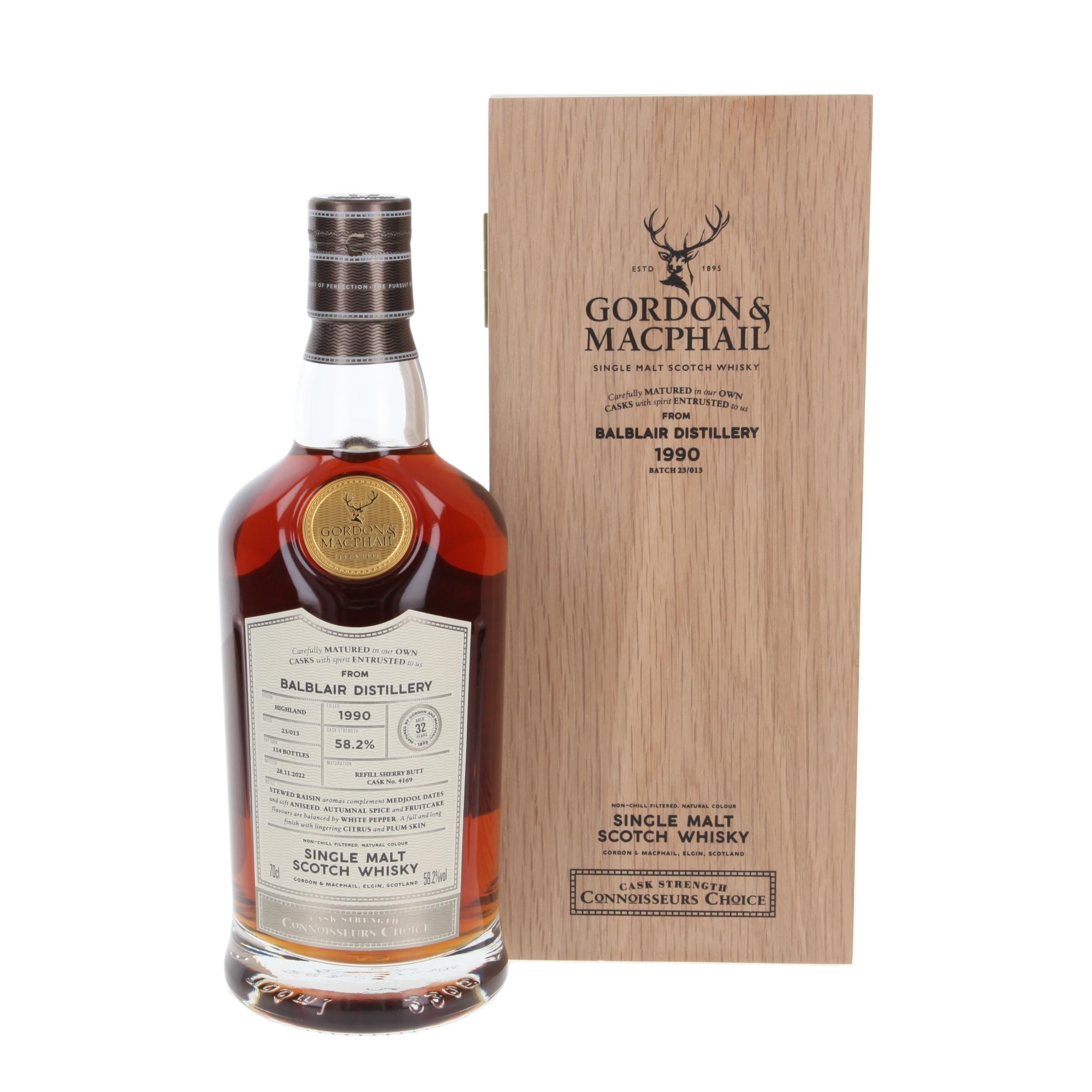 Виски Balblair Connoisseurs Choice - Cask Strength 32 Лет 1990/2022 700 ml