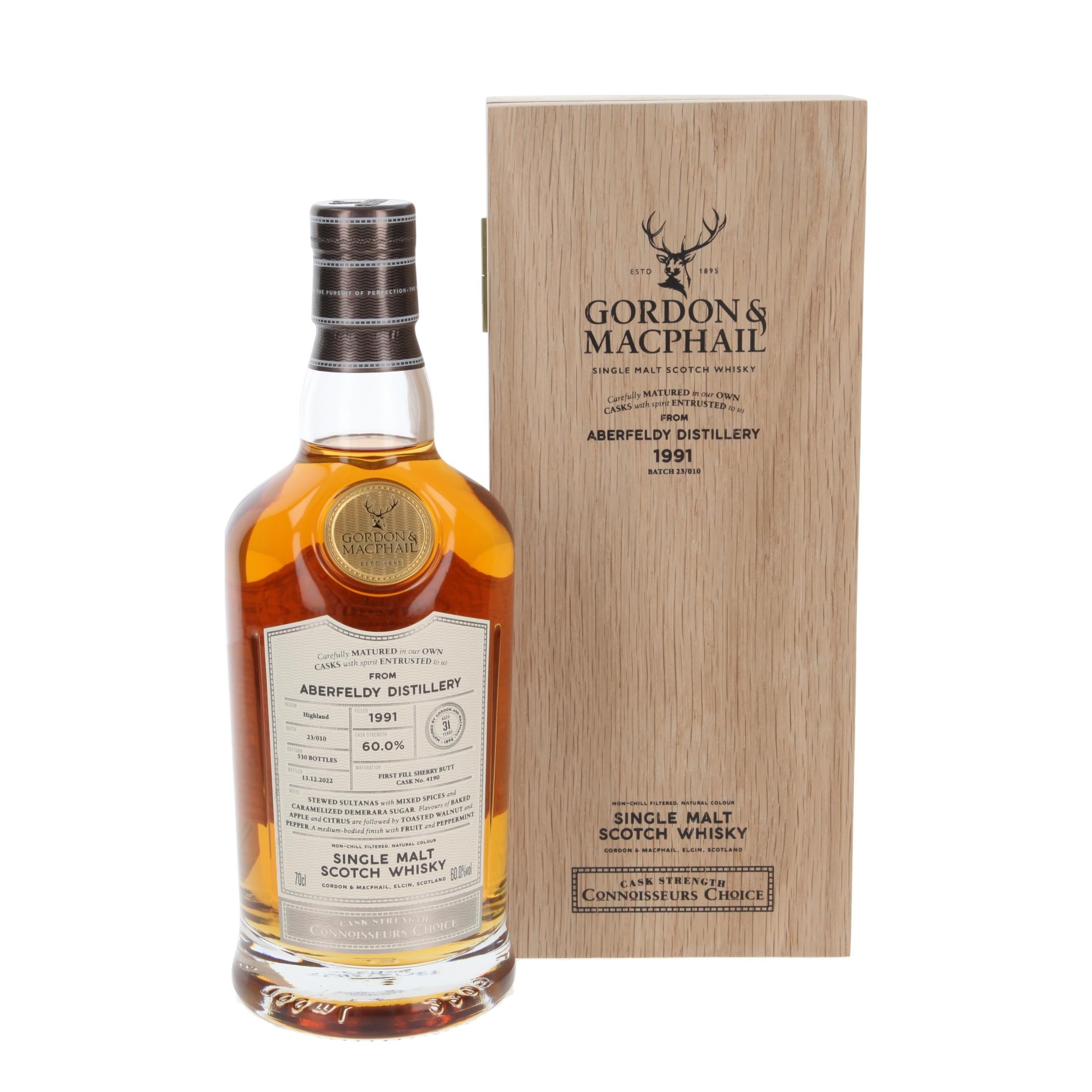 Виски Aberfeldy Connoisseurs Choice - Cask Strength 31 Лет 1991/2022 700 ml
