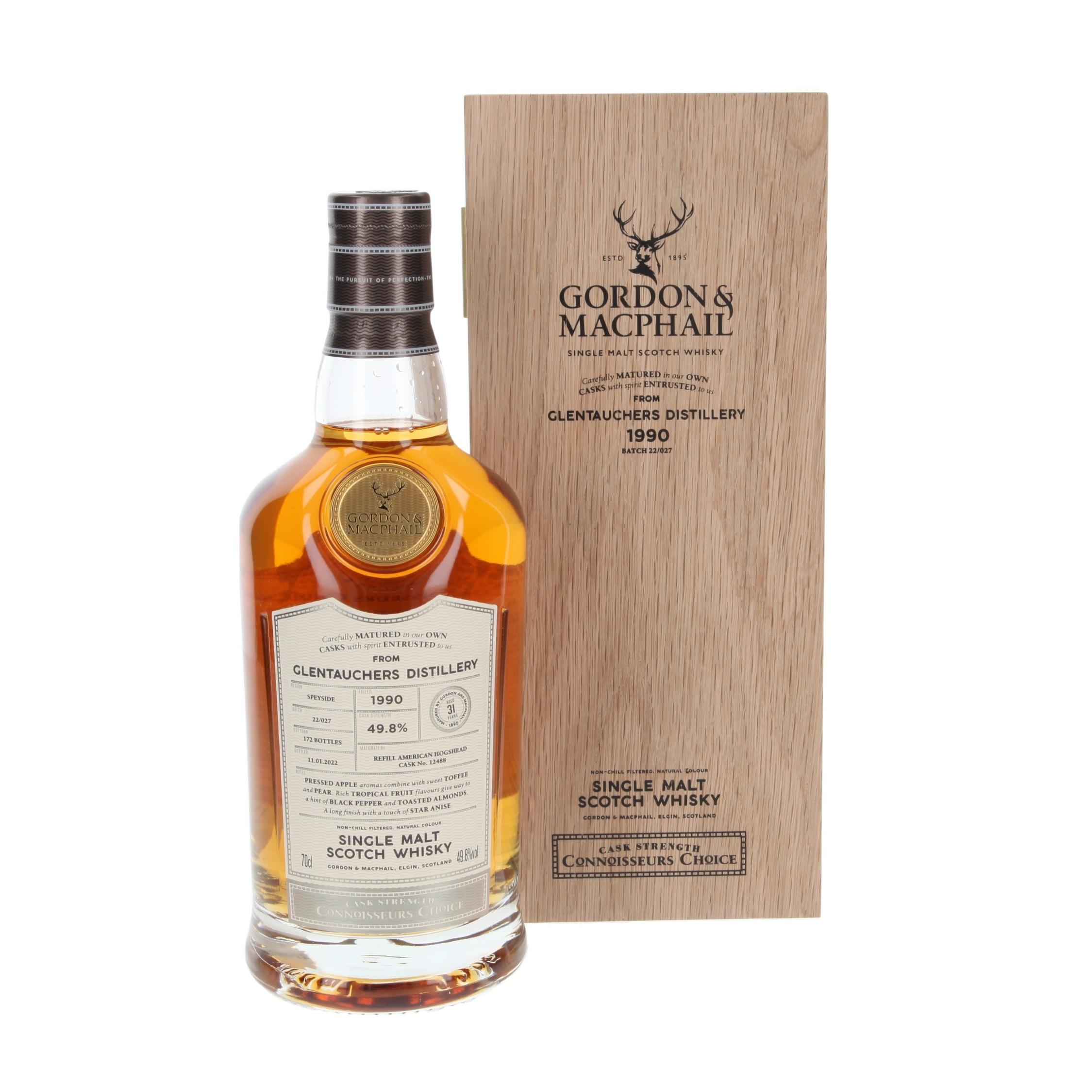 Виски Glentauchers Connoisseurs Choice - Cask Strength 31 Лет 1990/2021 700 ml