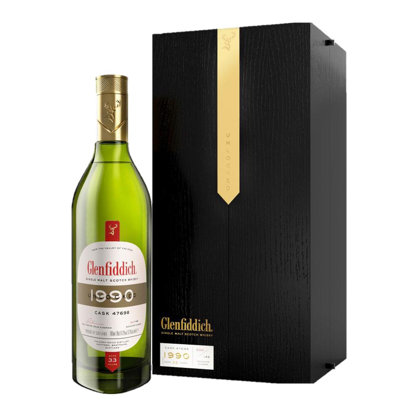 Виски Glenfiddich Archive German Cask 1990 Refill Barrel 33 Лет 1990/ 700 ml