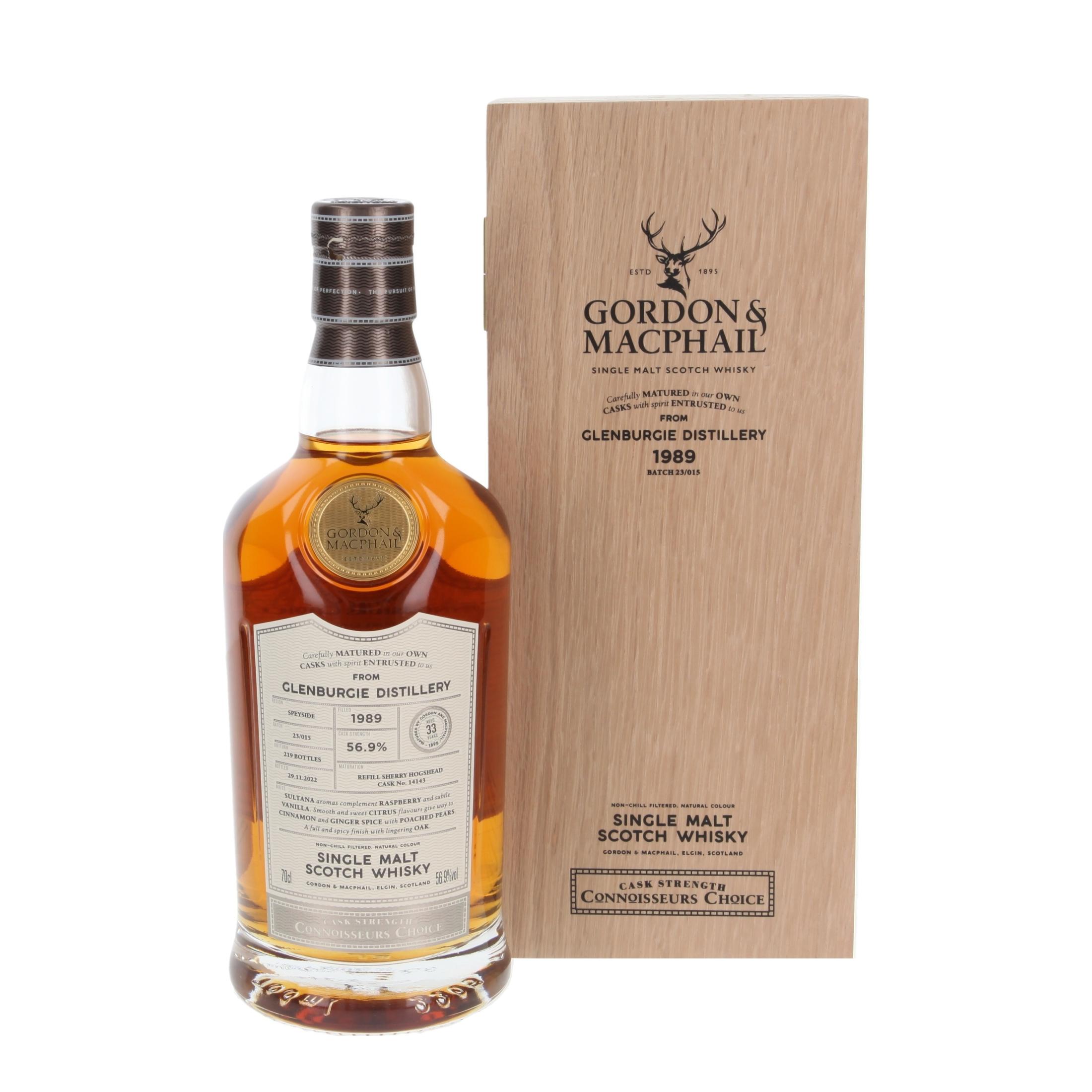 Виски Glenburgie Connoisseurs Choice - Cask Strength 33 Лет 1989/2022 700 ml