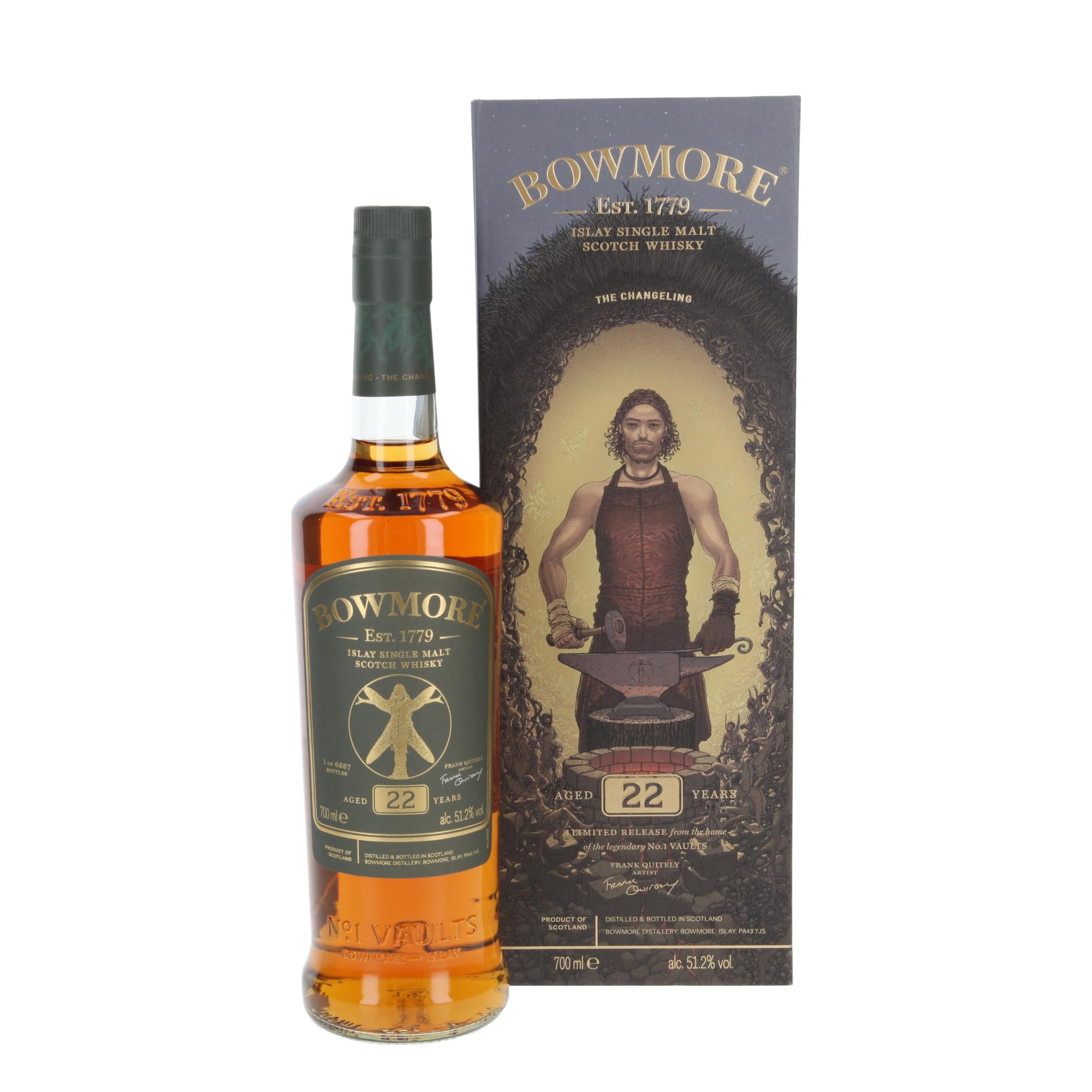 Виски Bowmore The Changeling 22 Лет 2022 700 ml
