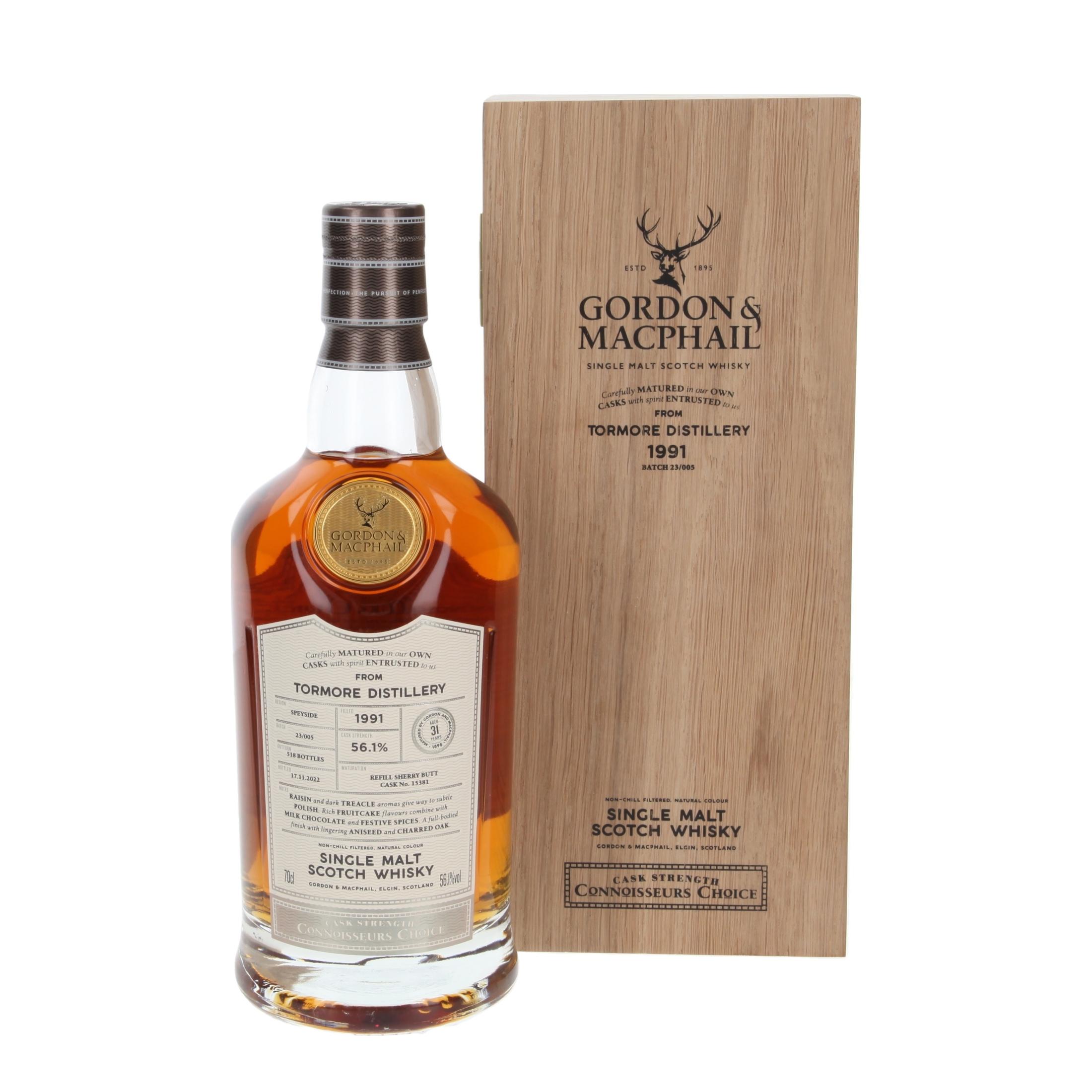 Виски Tormore Connoisseurs Choice - Cask Strength 31 Лет 1991/2022 700 ml