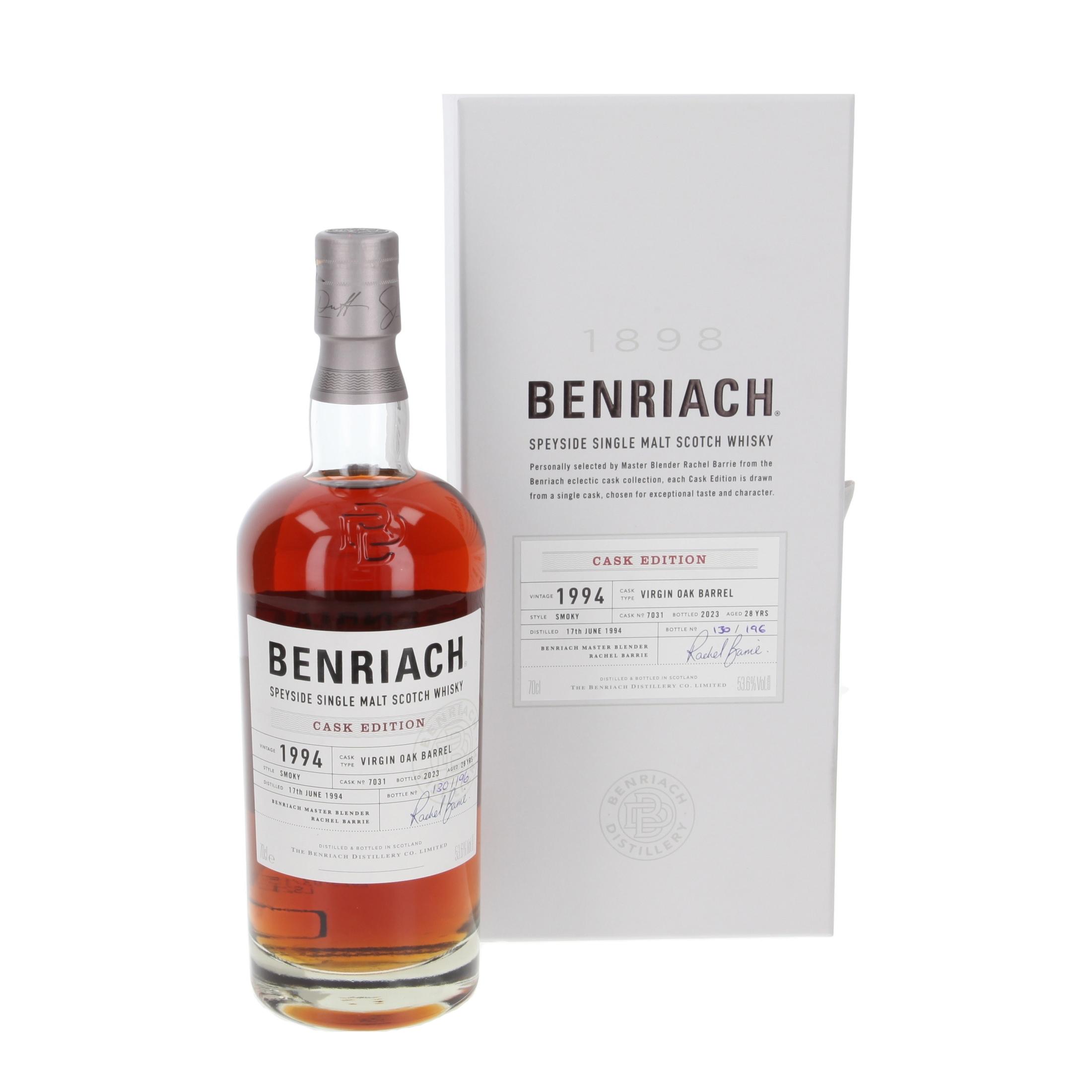 Виски Benriach Cask Edition Virgin Oak 28 Лет 1994/2023 700 ml