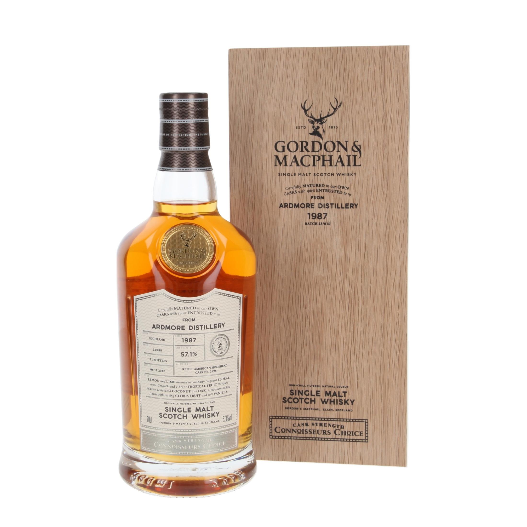 Виски Ardmore Connoisseurs Choice - Cask Strength 35 Лет 1987/2022 700 ml