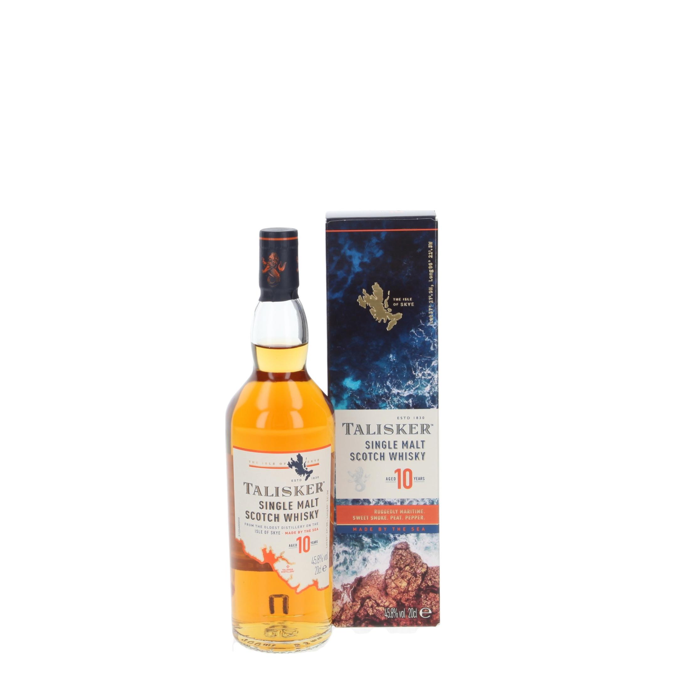 Виски Talisker 0,2 litre 10 Лет 200 ml