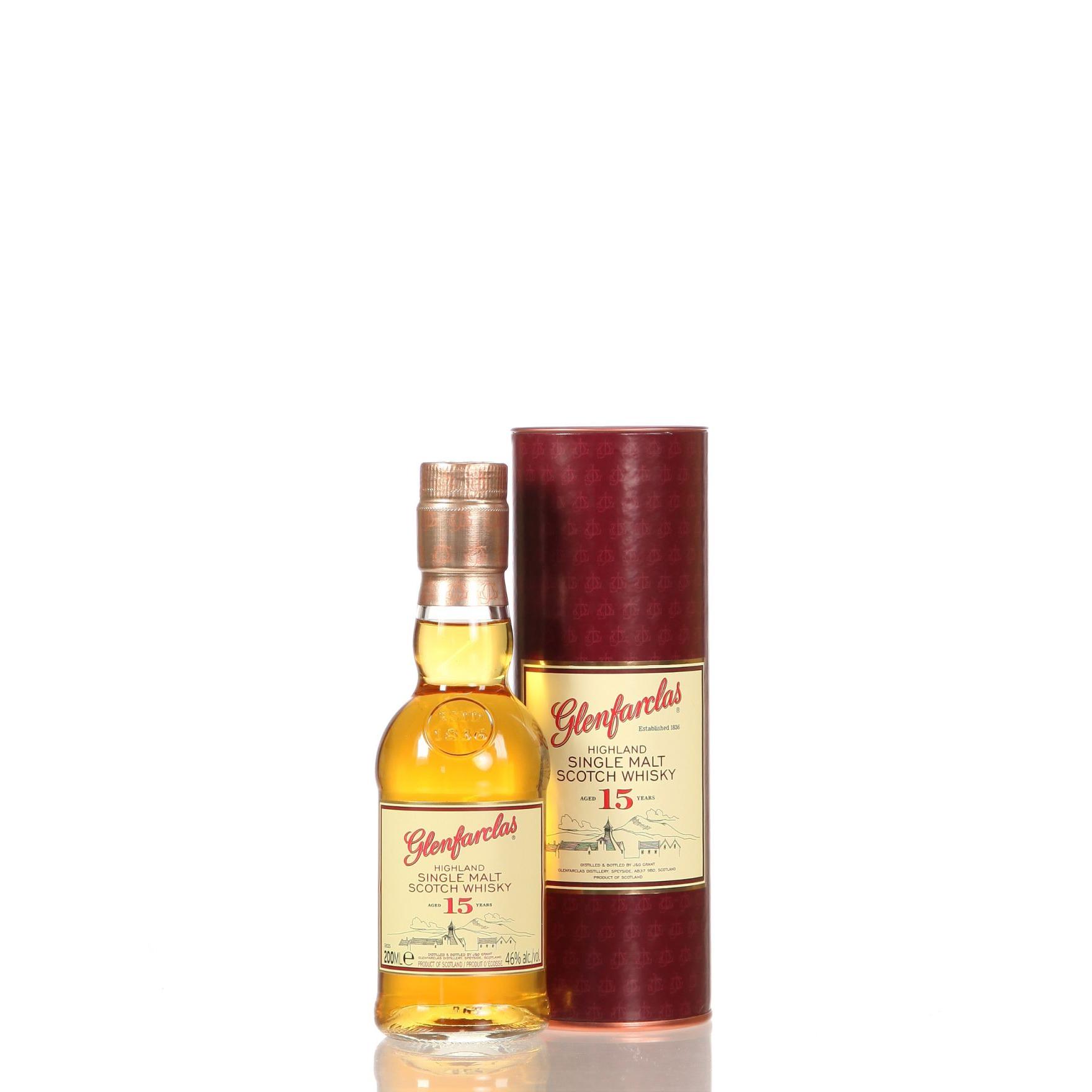 Виски Glenfarclas 0,2 litre 15 Лет 200 ml