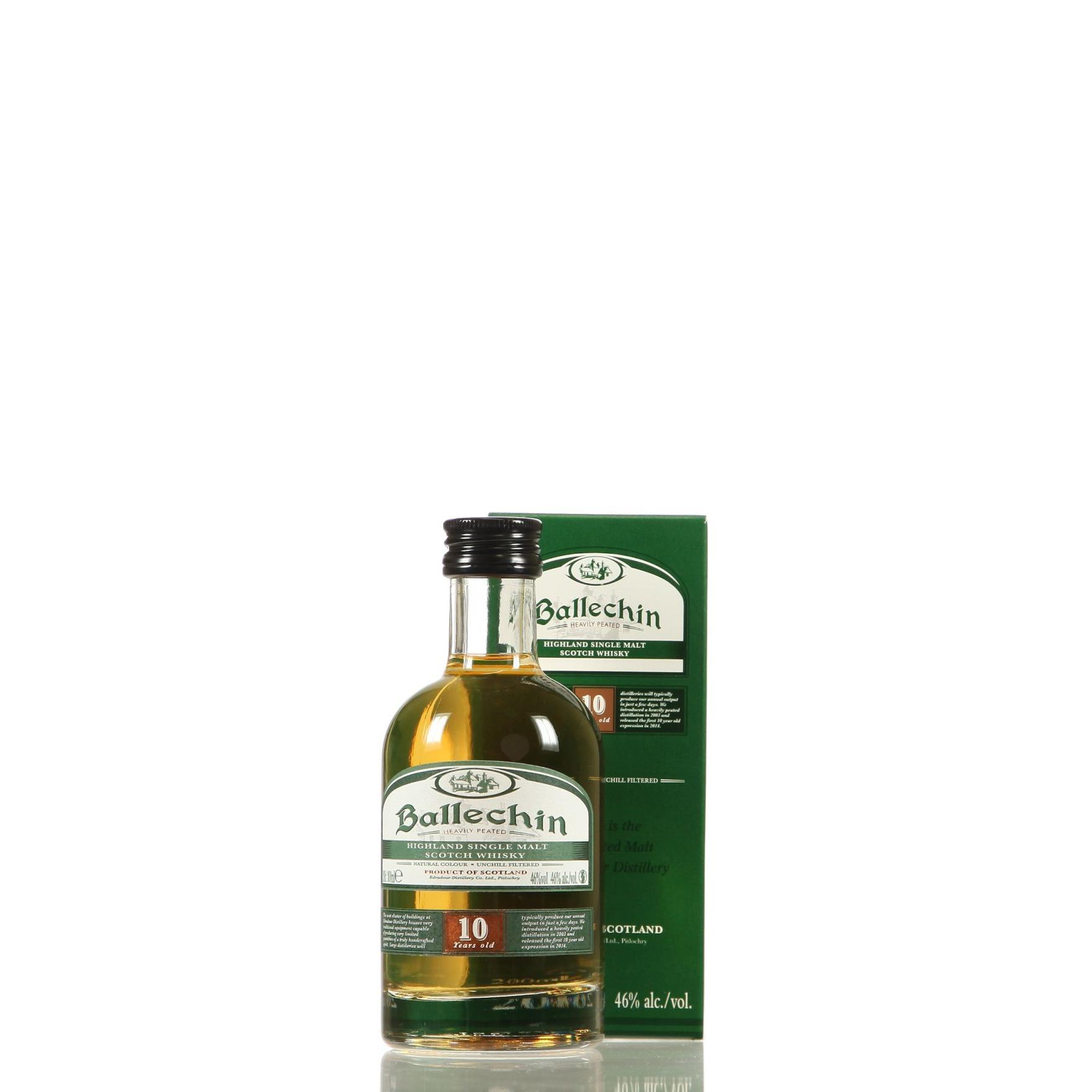 Виски Ballechin 0.2 litre 10 Лет 200 ml