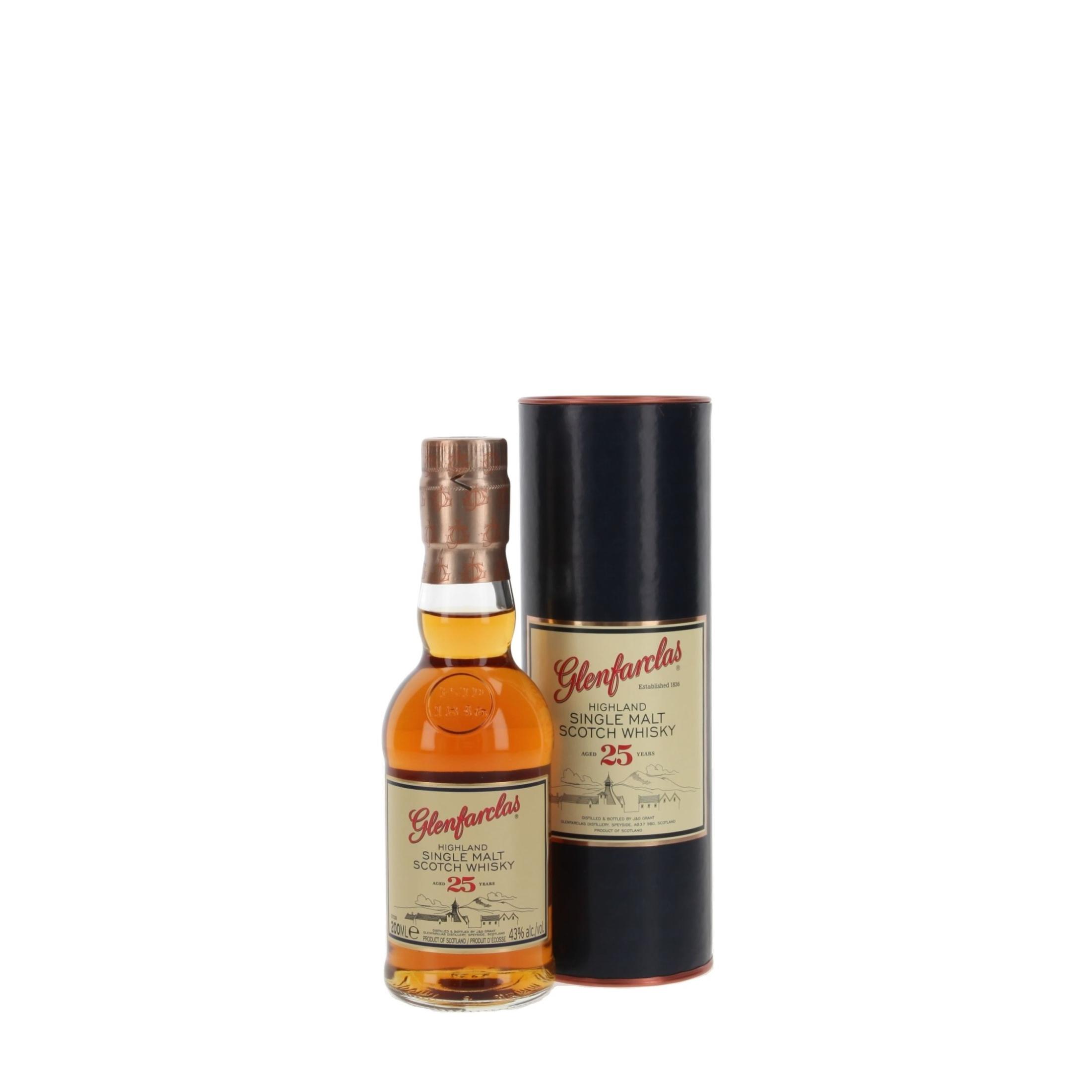Виски Glenfarclas 0,2 litre 25 Лет 200 ml