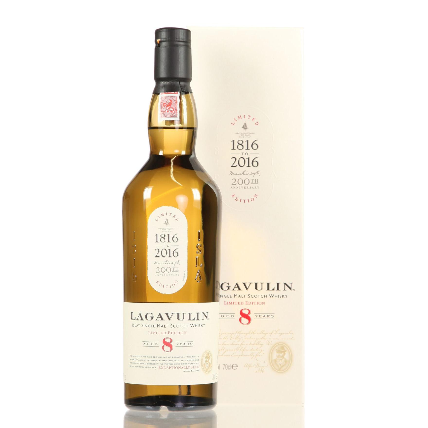 Виски Lagavulin 200th Anniversary 8 Лет 2016 700 ml