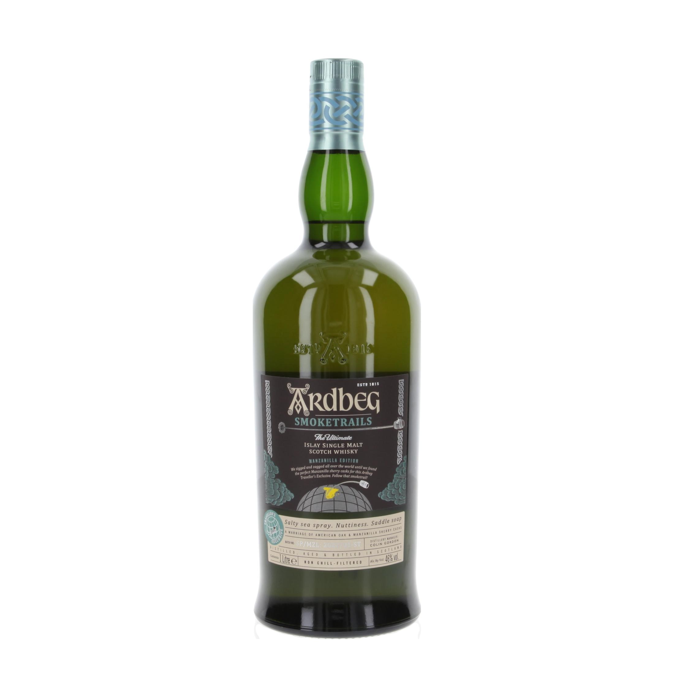 Виски Ardbeg Smoketrails Manzanilla Edition 2022 1000 ml