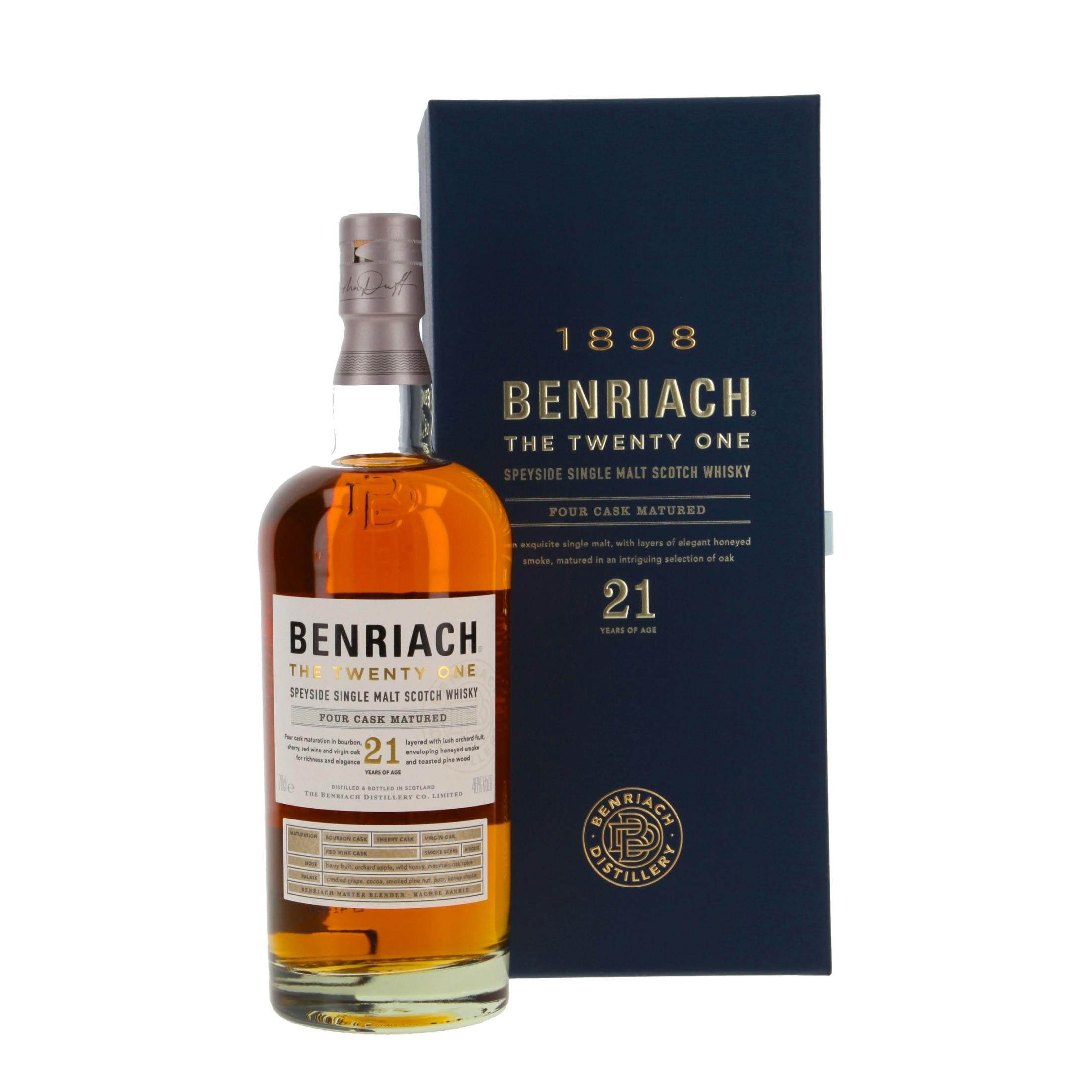 Виски Benriach The Twenty One 21 Лет 700 ml