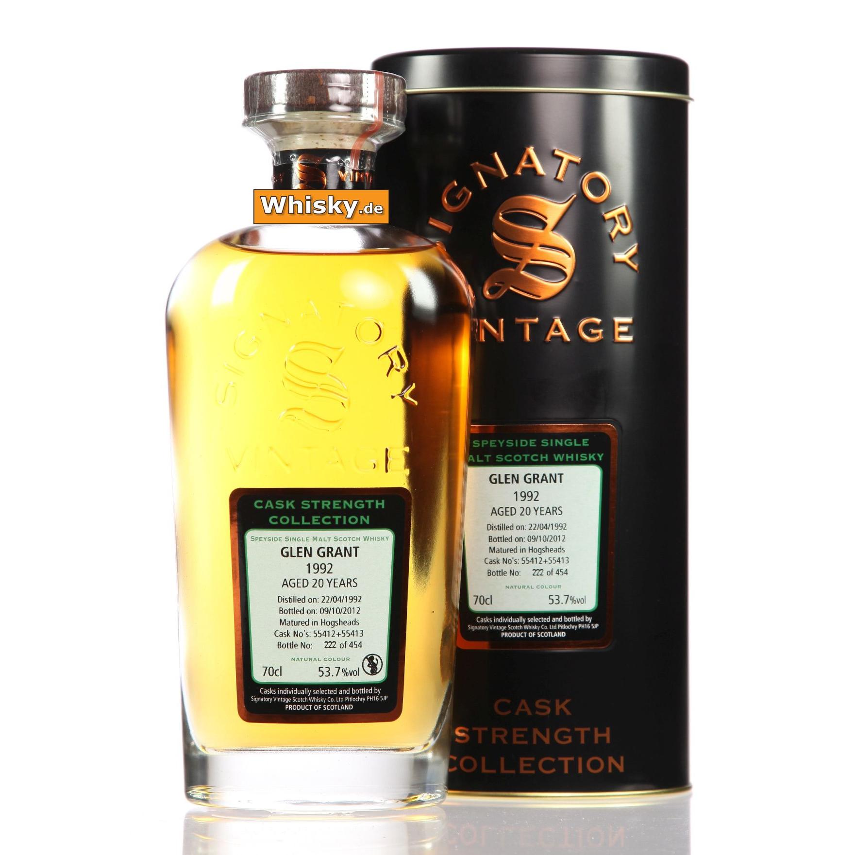 Виски Glen Grant 20 Лет 1992/2012 700 ml