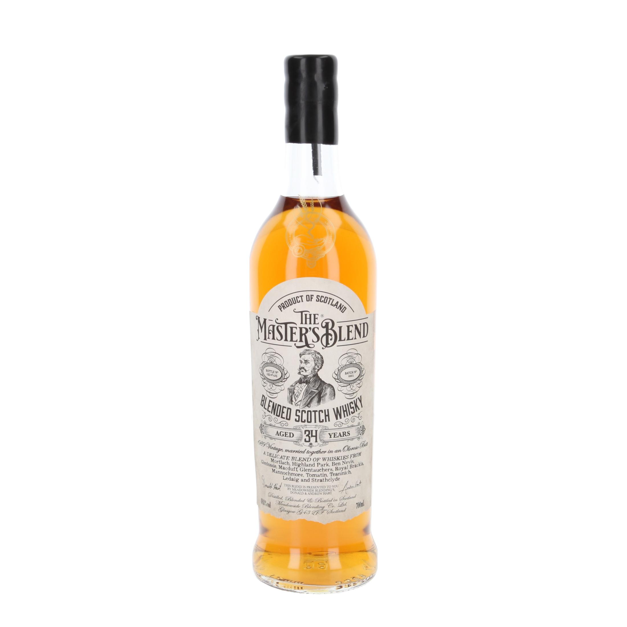 Виски Master's Blend The Maltman 34 Лет 1989/ 700 ml