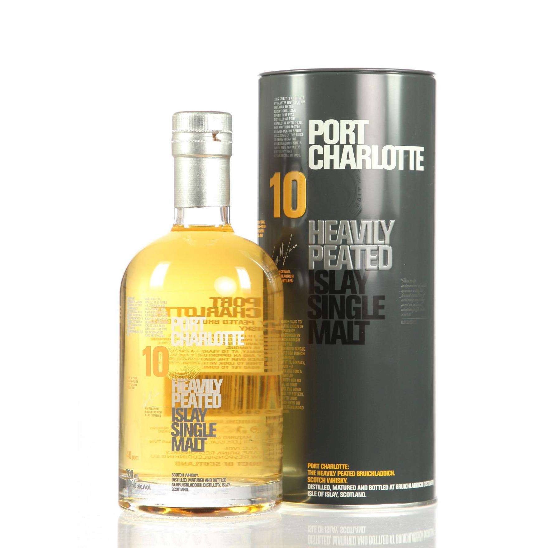 Виски Port Charlotte Heavily Peated 10 Лет 2012 700 ml