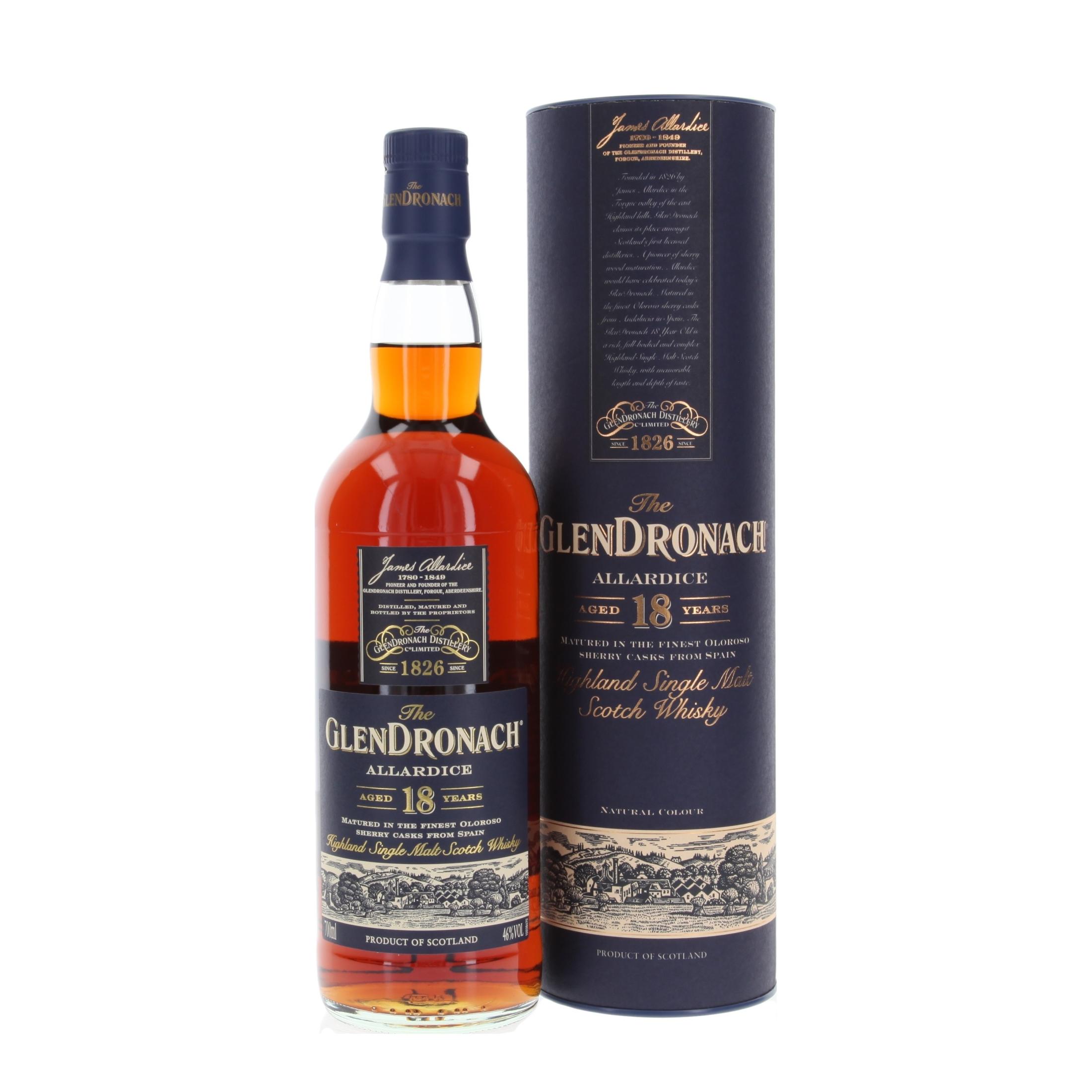 Виски Glendronach Allardice 18 Лет 700 ml