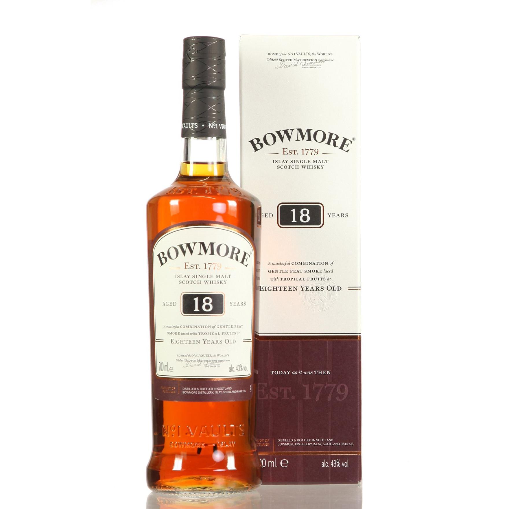 Виски Bowmore 18 Лет 700 ml