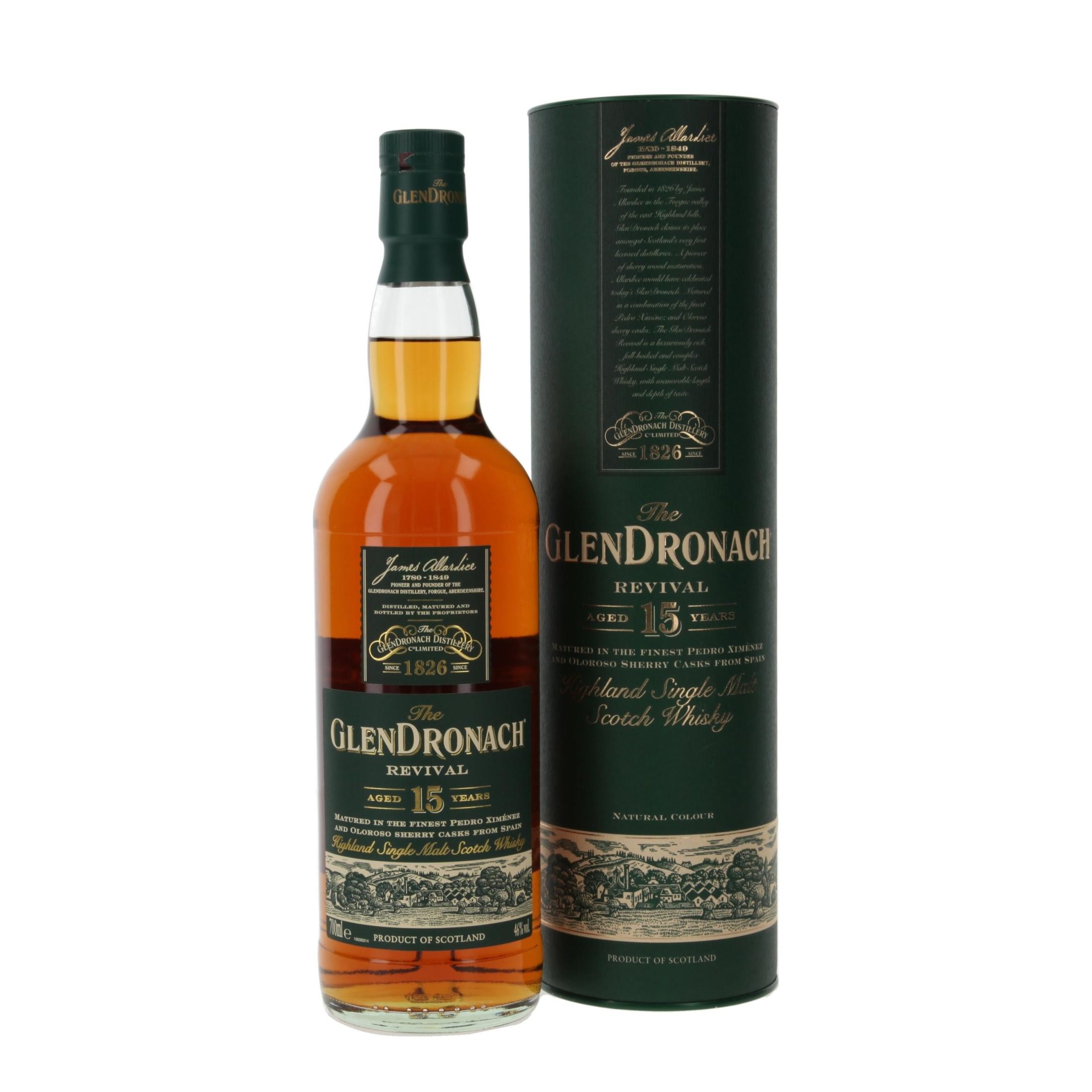 Виски Glendronach Revival 15 Лет 700 ml