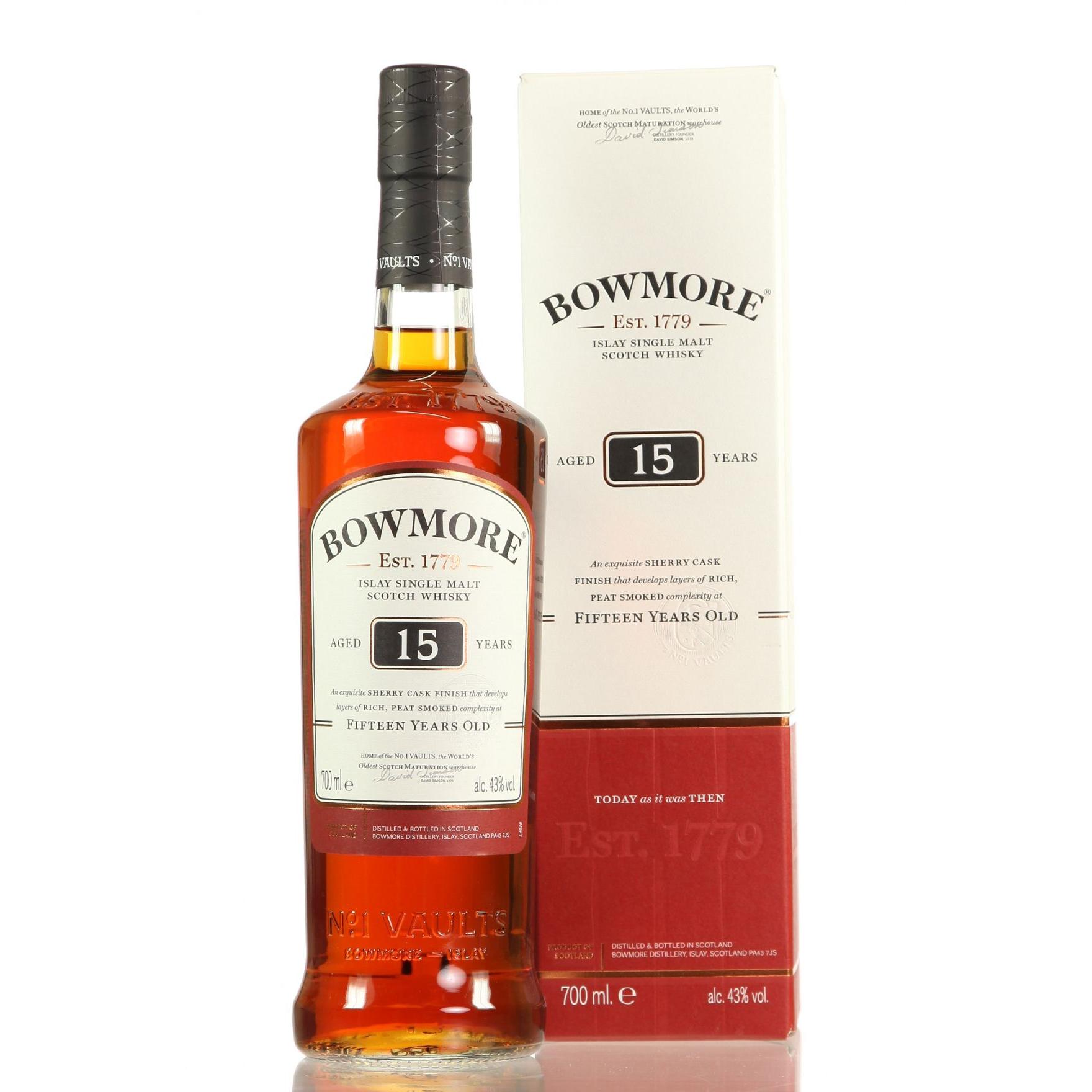 Виски Bowmore 15 Лет 700 ml