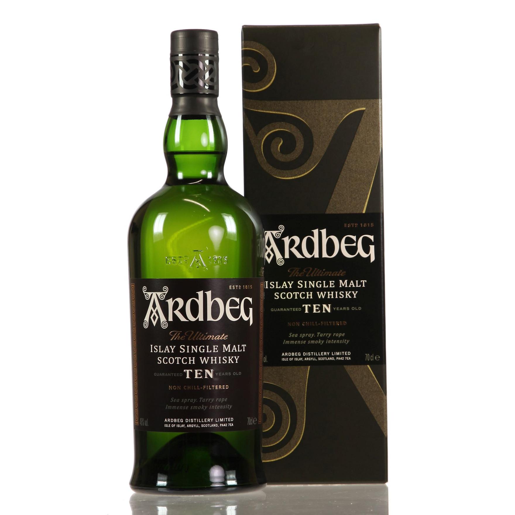 Виски Ardbeg TEN 10 Лет 700 ml
