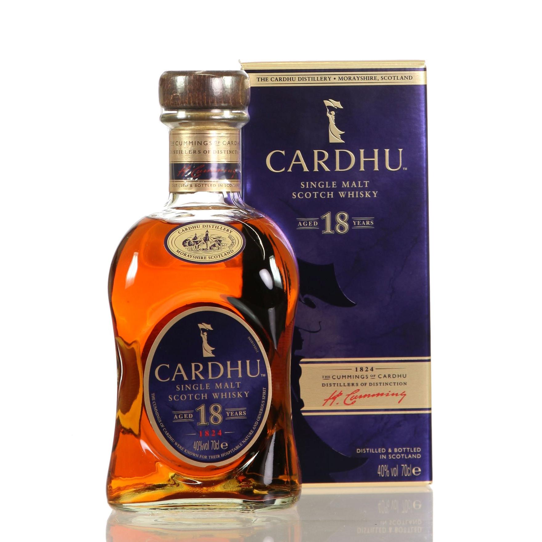 Виски Cardhu 18 Лет 700 ml