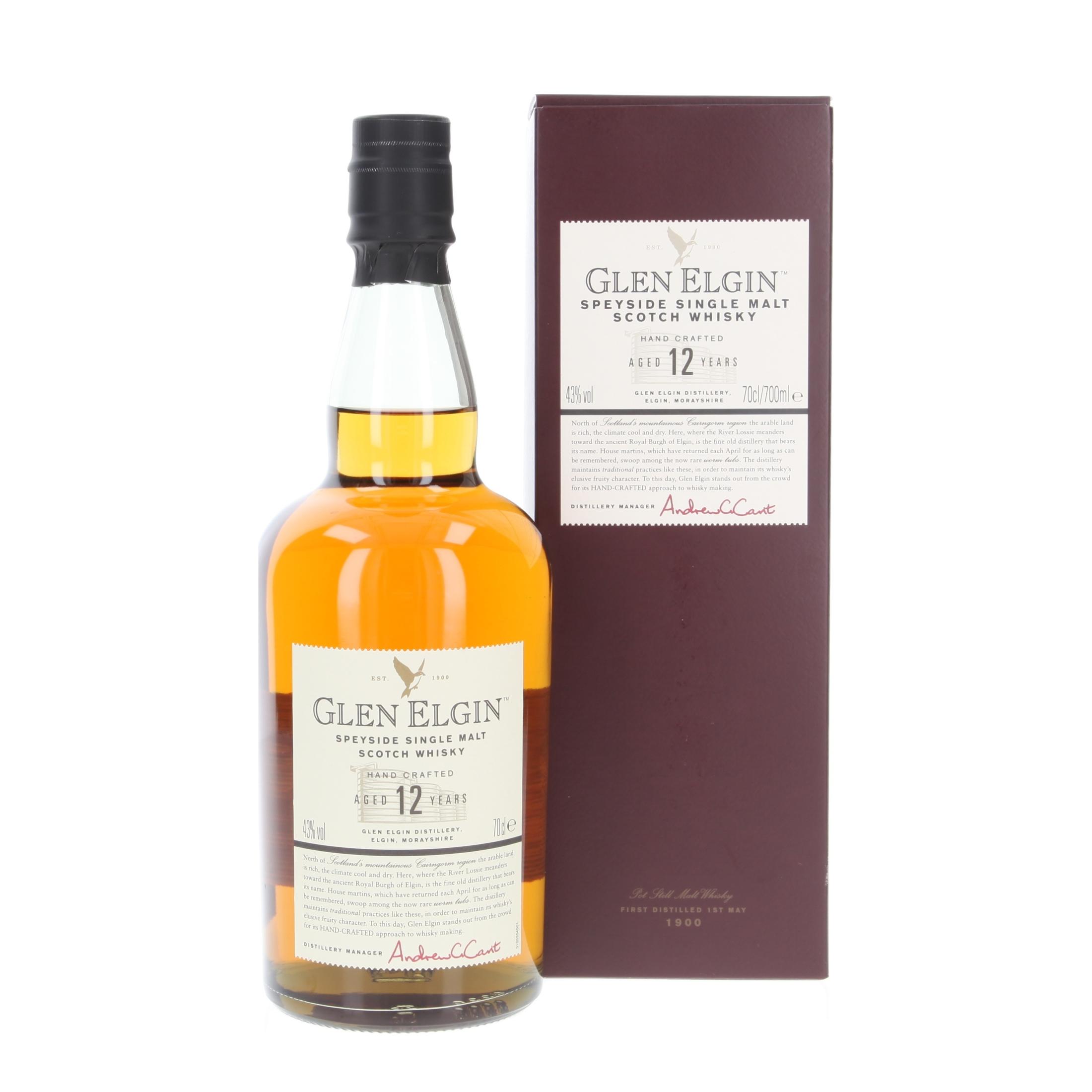 Виски Glen Elgin 12 Лет 700 ml