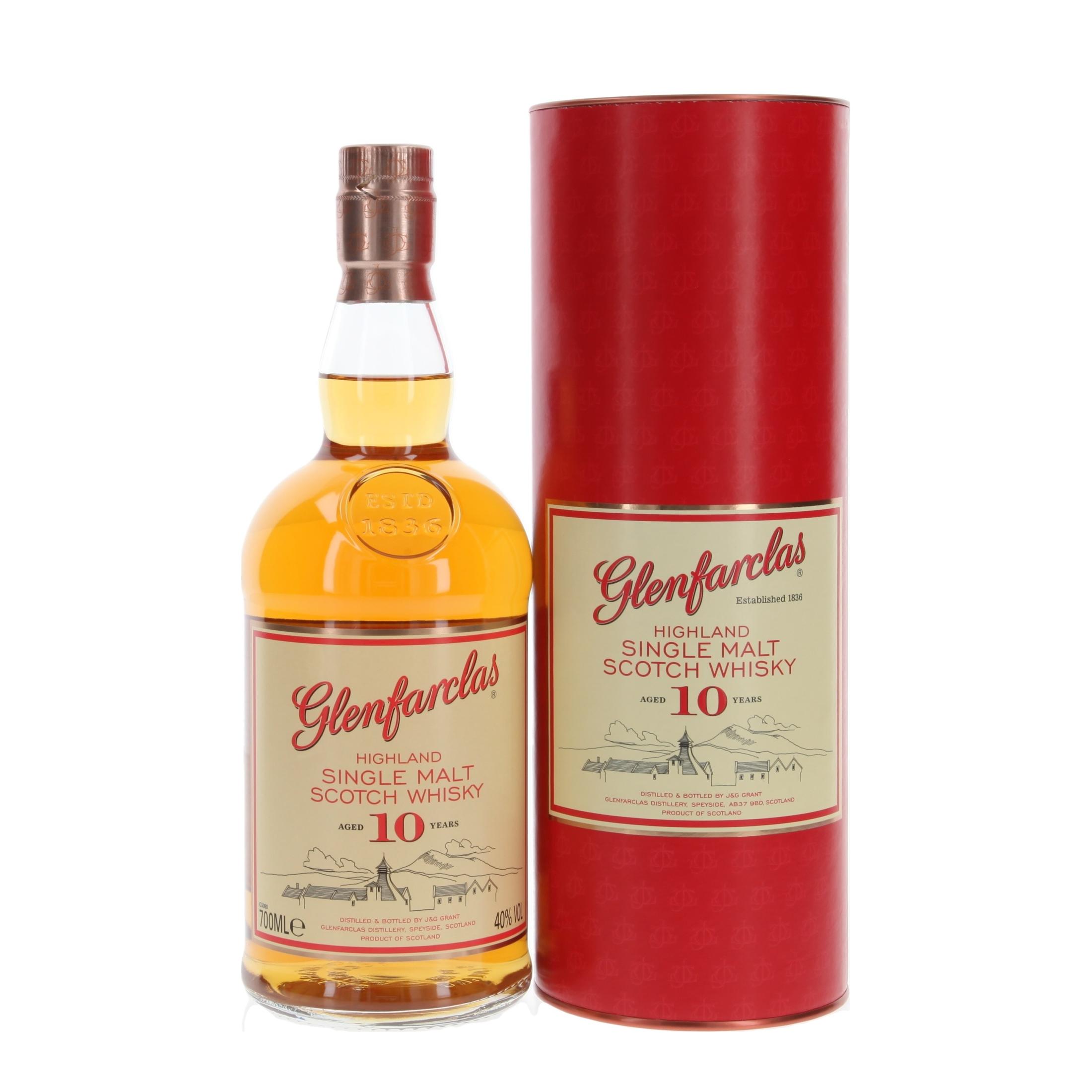 Виски Glenfarclas 10 Лет 700 ml