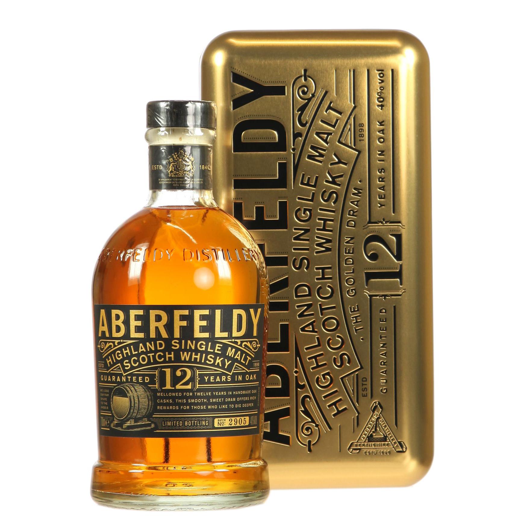 Виски Aberfeldy Gold Bar Edition 12 Лет 700 ml
