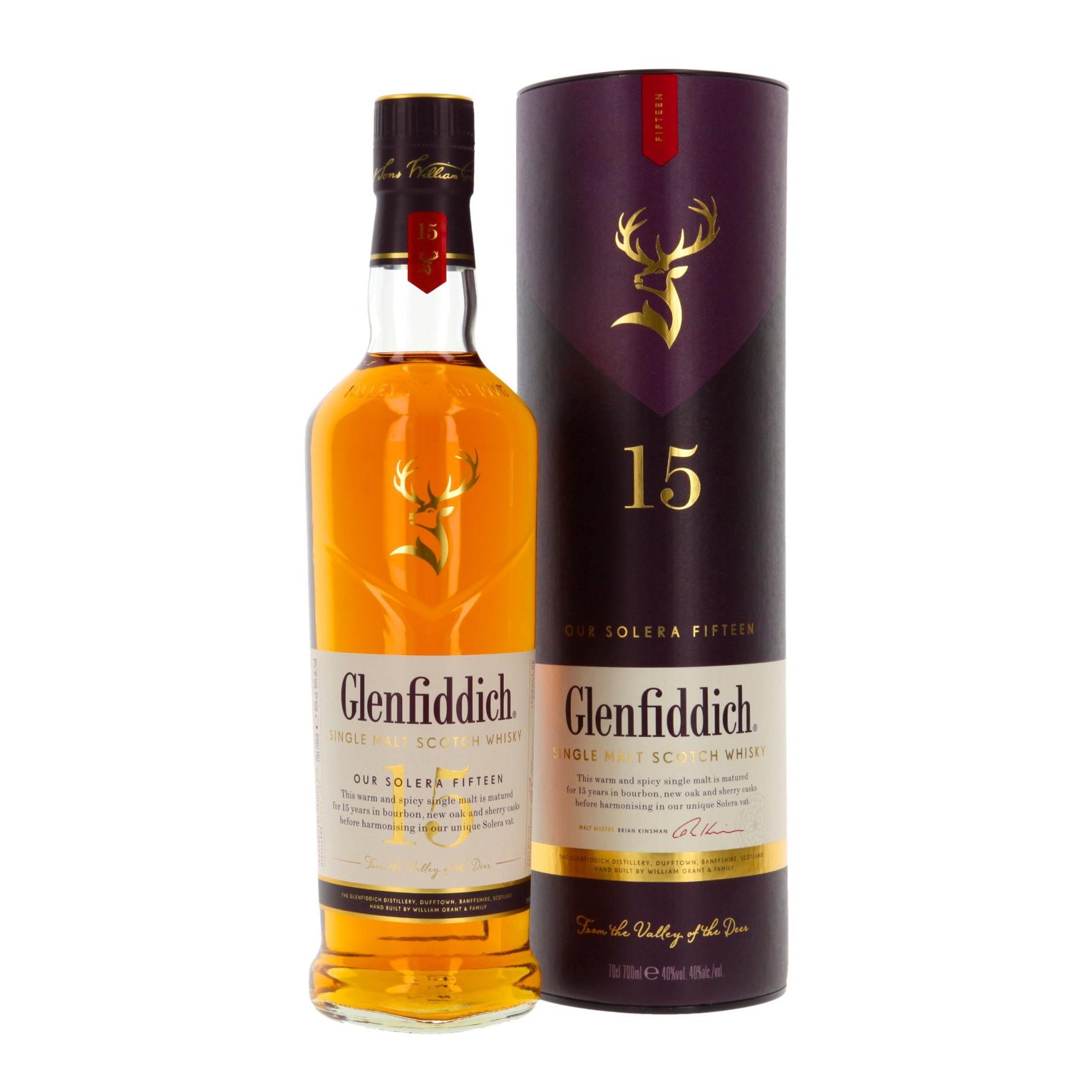 Виски Glenfiddich Our Solera Fifteen 15 Лет 700 ml