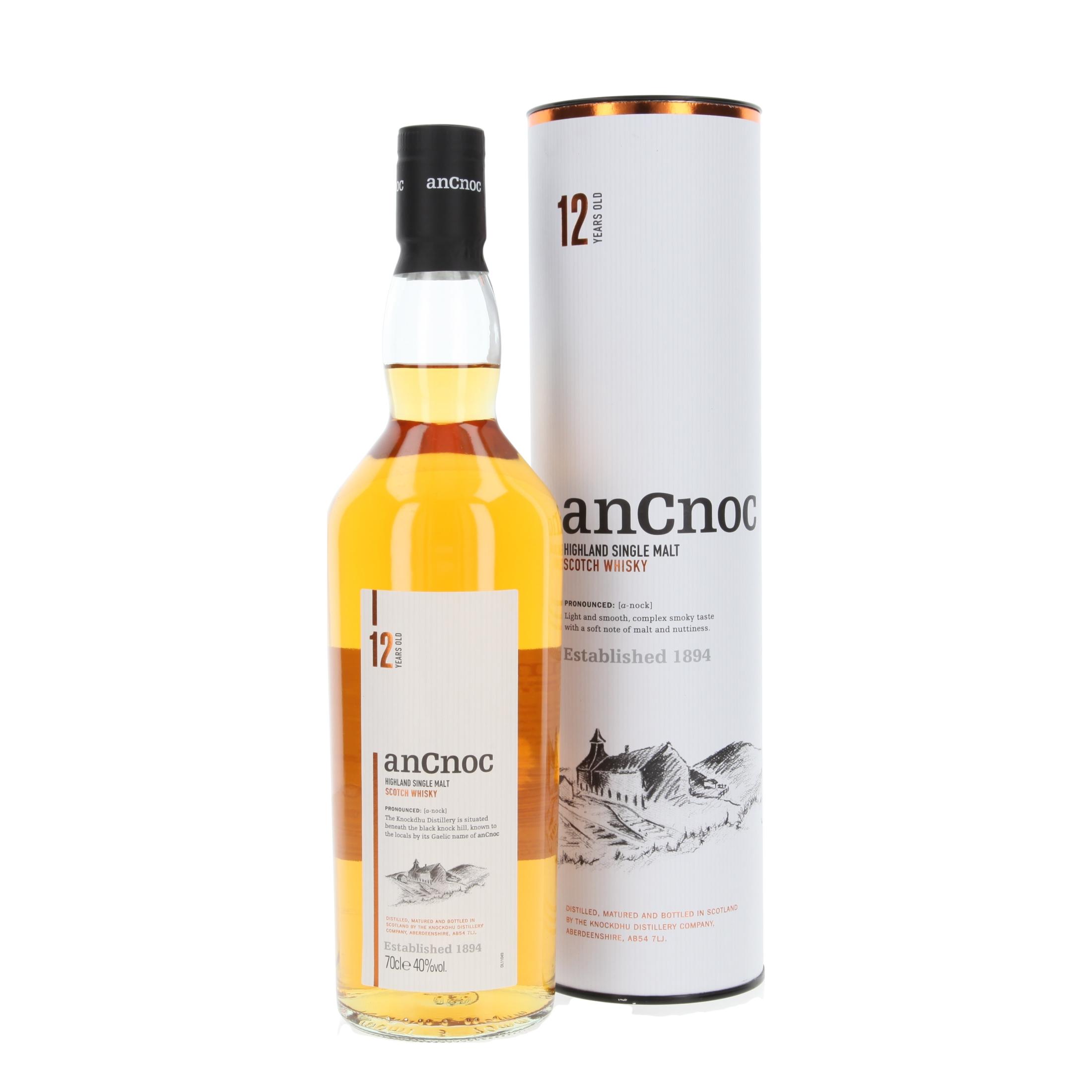 Виски AnCnoc 12 Лет 700 ml