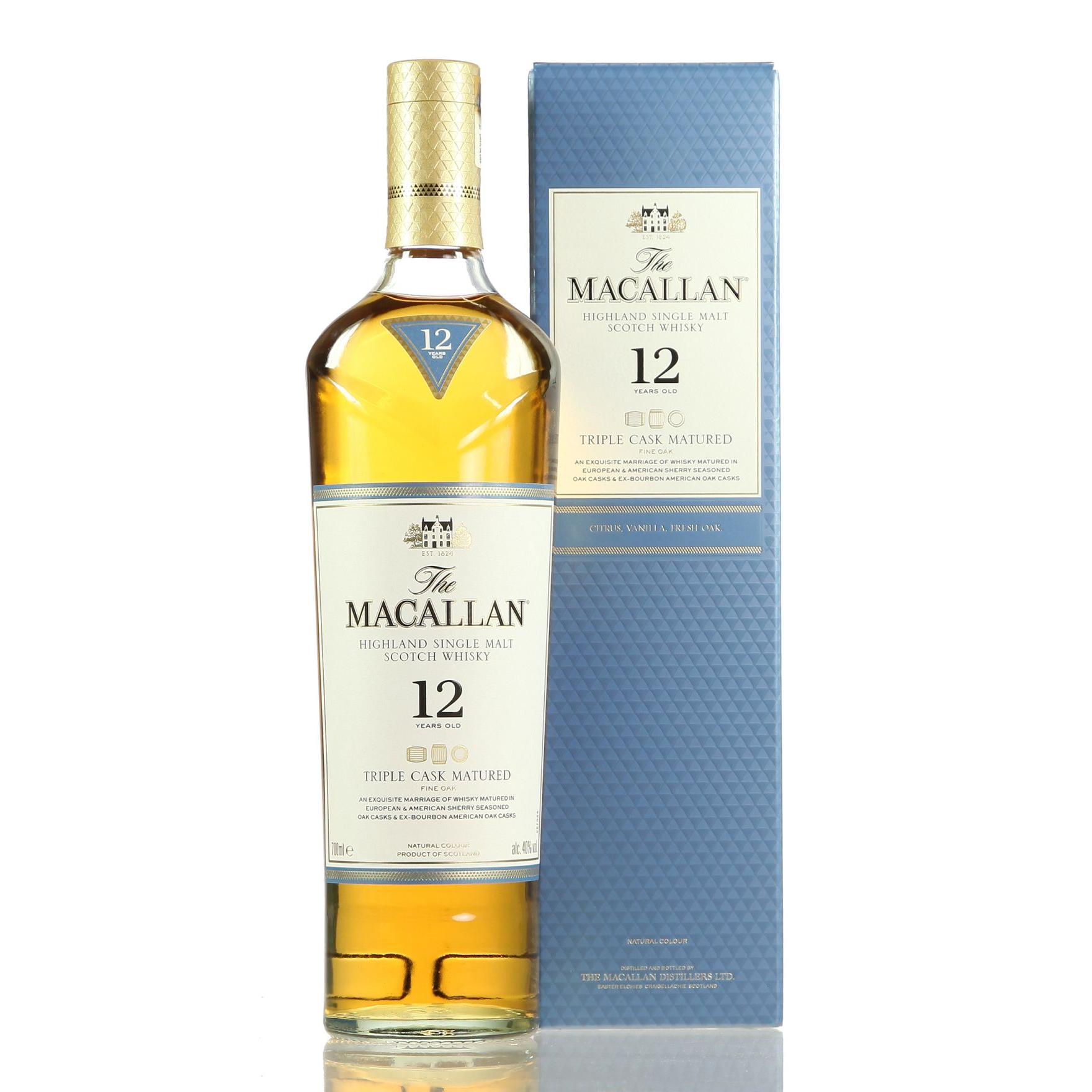 Виски Macallan Triple Cask 12 Лет 700 ml