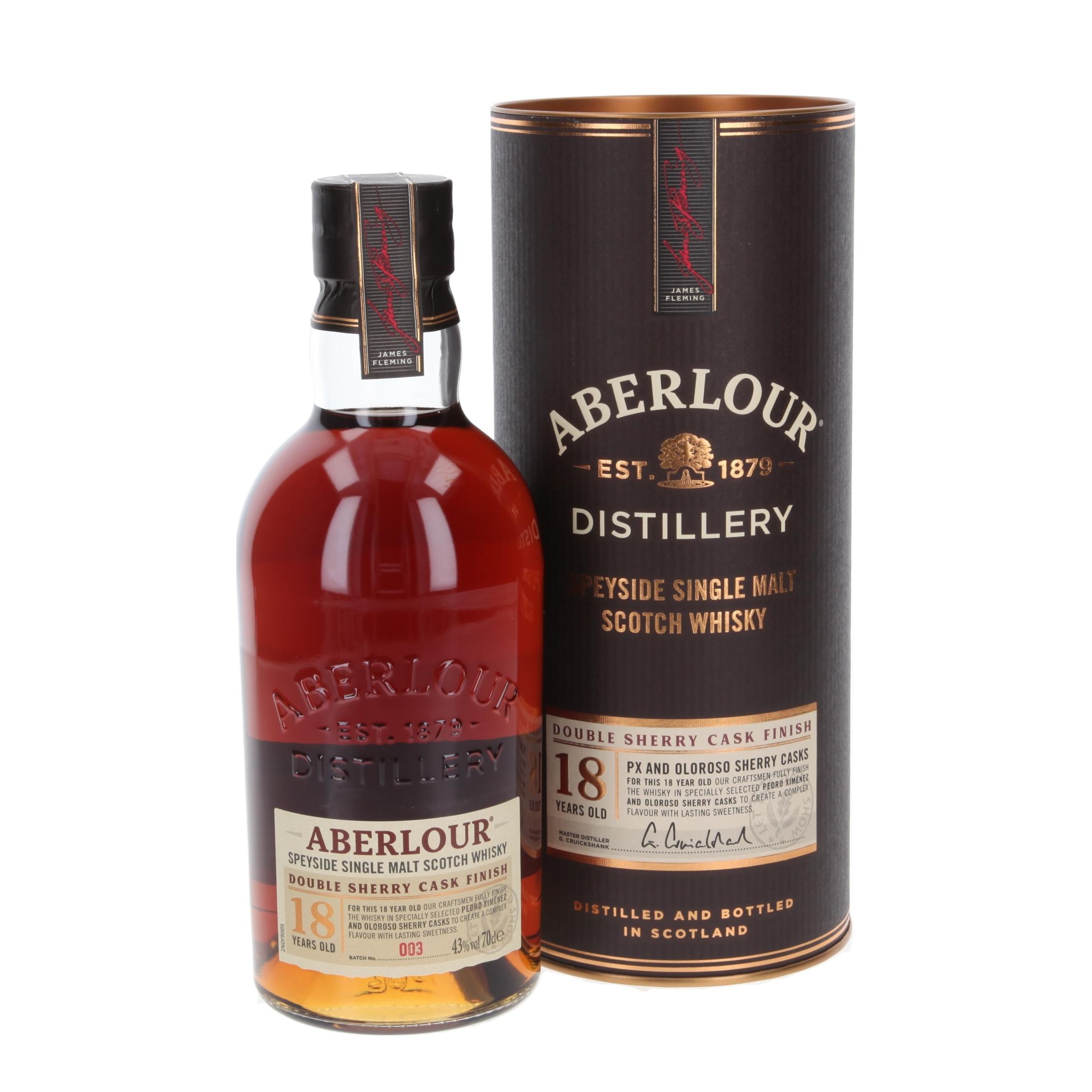 Виски Aberlour Double Sherry Cask Finish 18 Лет 700 ml