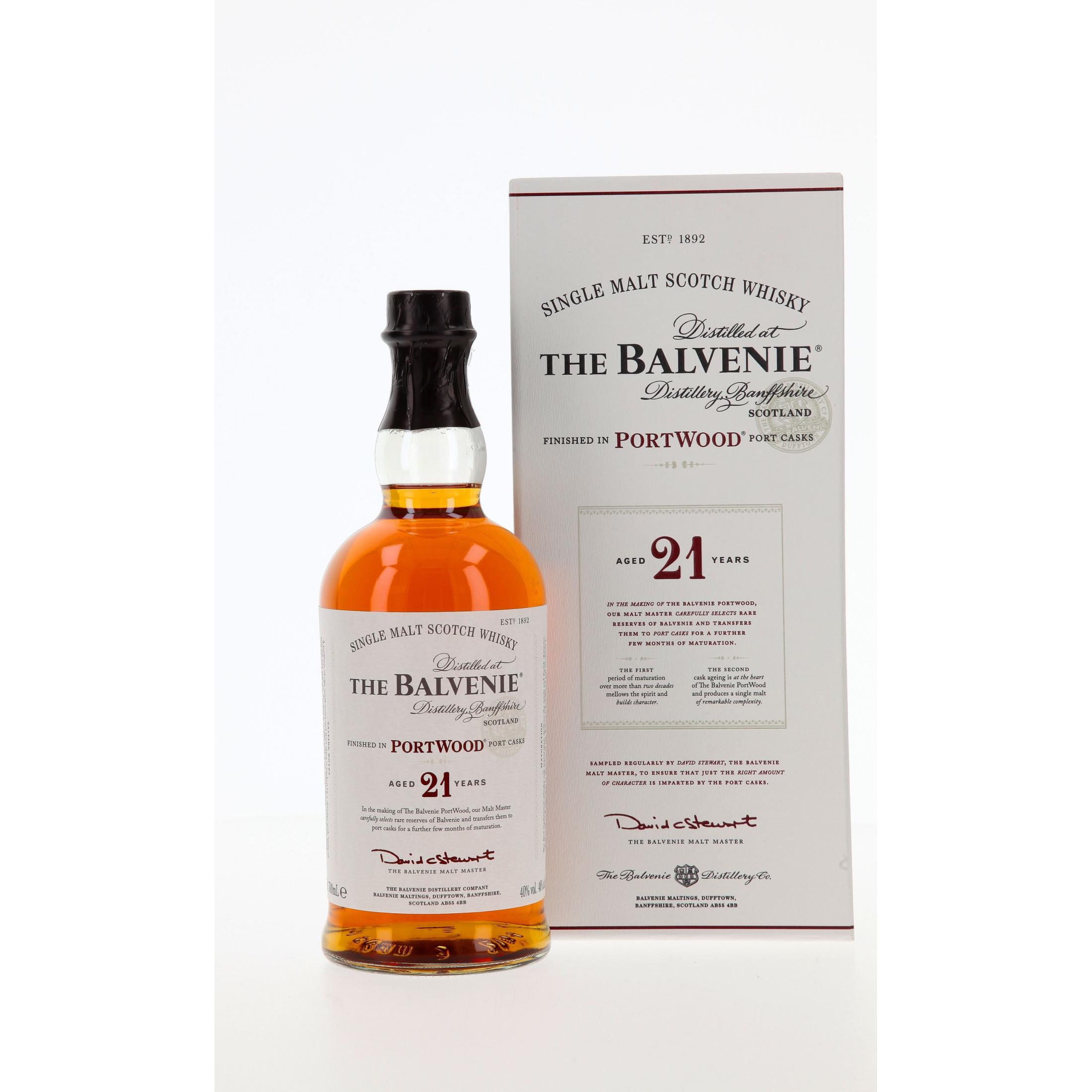 Виски Balvenie Port Wood 21 Лет 700 ml