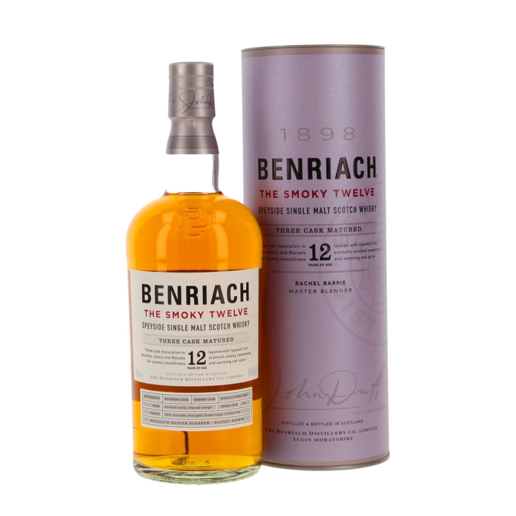 Виски Benriach The Smoky Twelve 12 Лет 700 ml