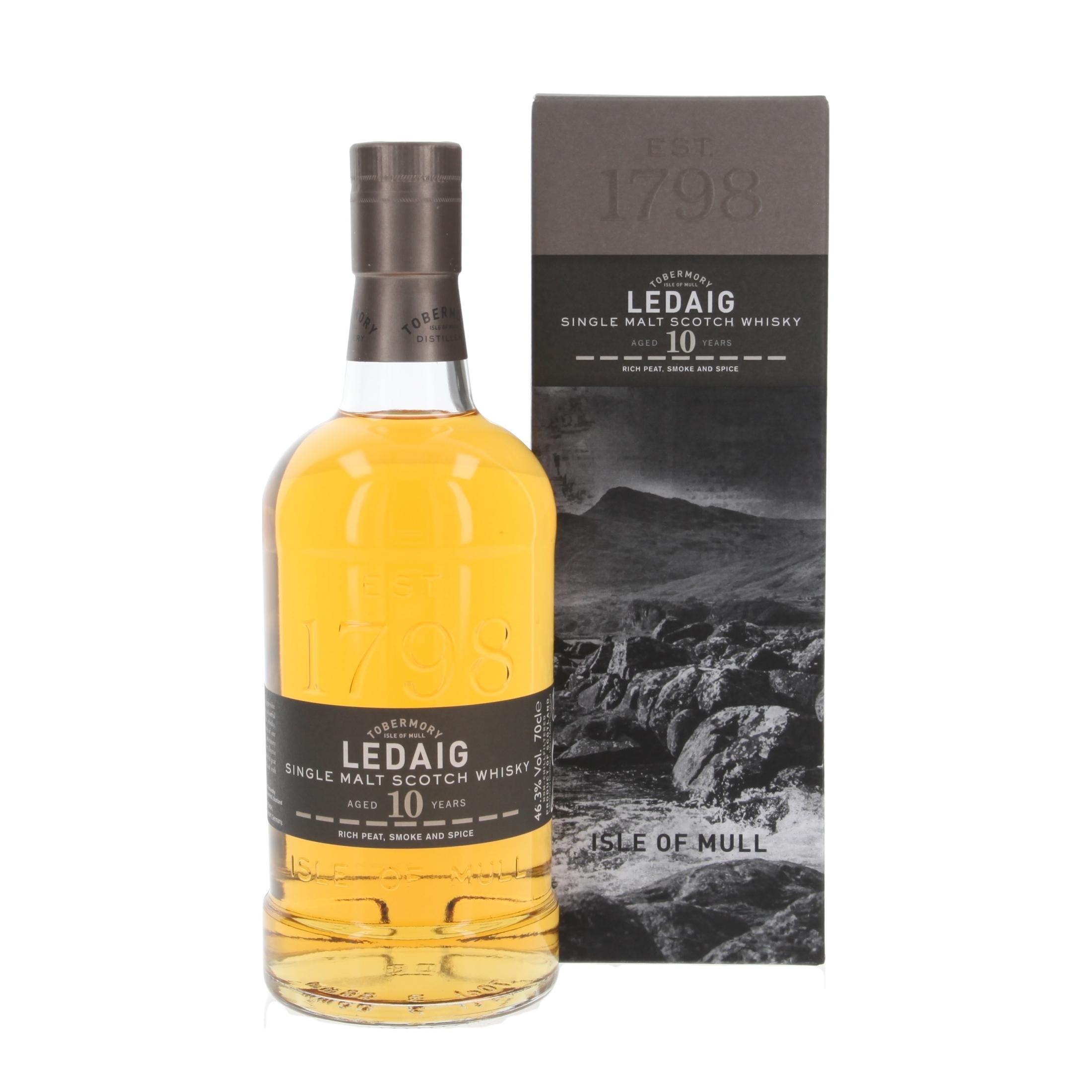 Виски Ledaig 10 Лет 700 ml