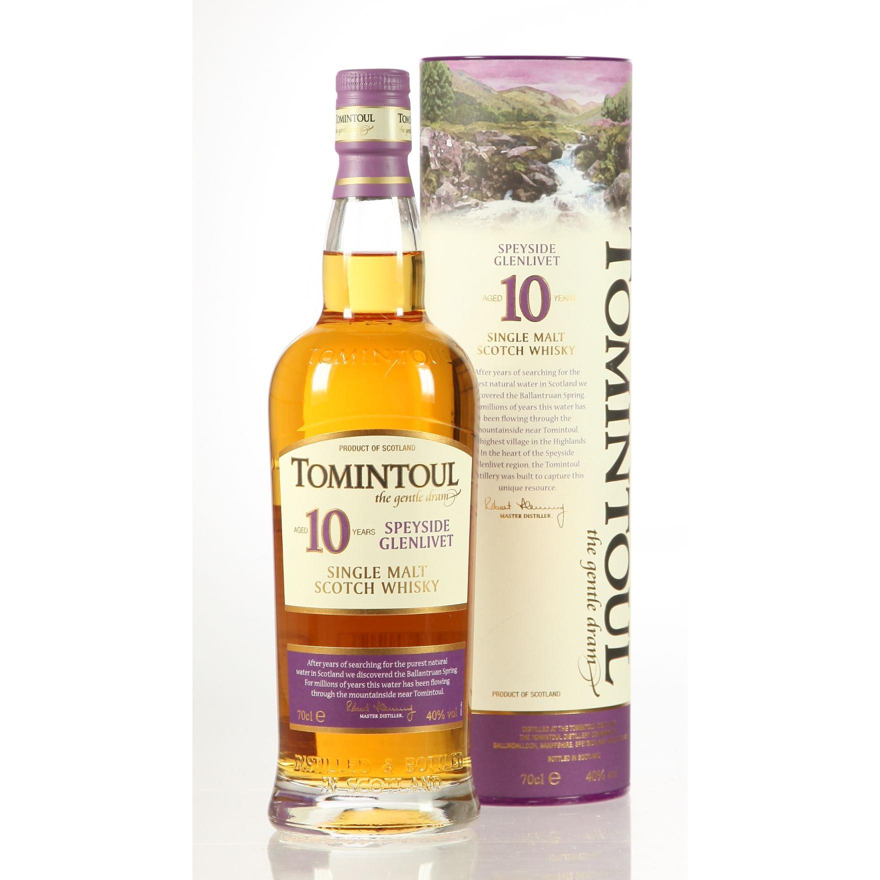 Виски Tomintoul 10 Лет 700 ml